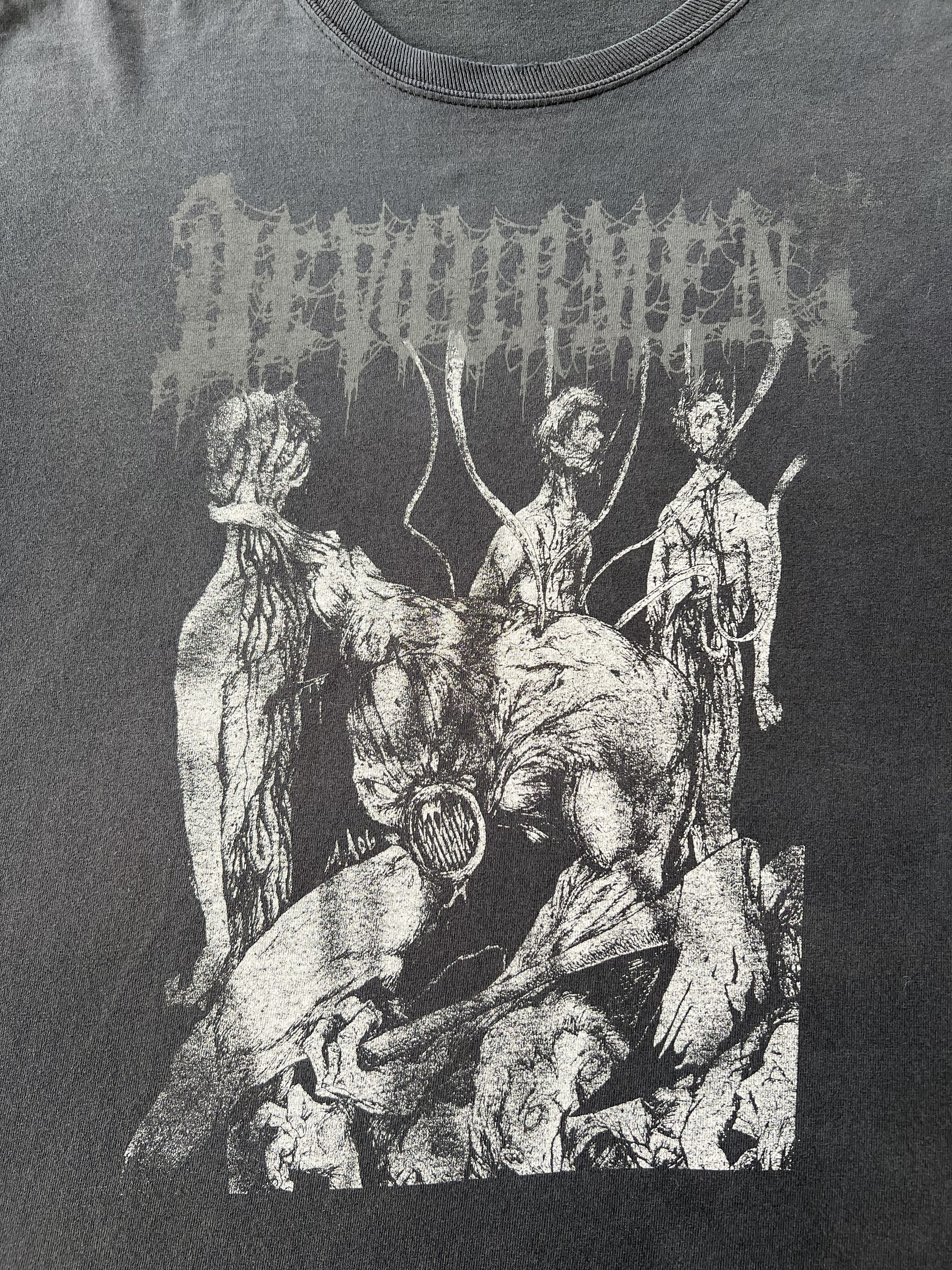 Band Tees Vintage 2000s Devourment Butcher the Weak Death Metal Tshirt Size US XL / EU 56 / 4 - 5 Thumbnail