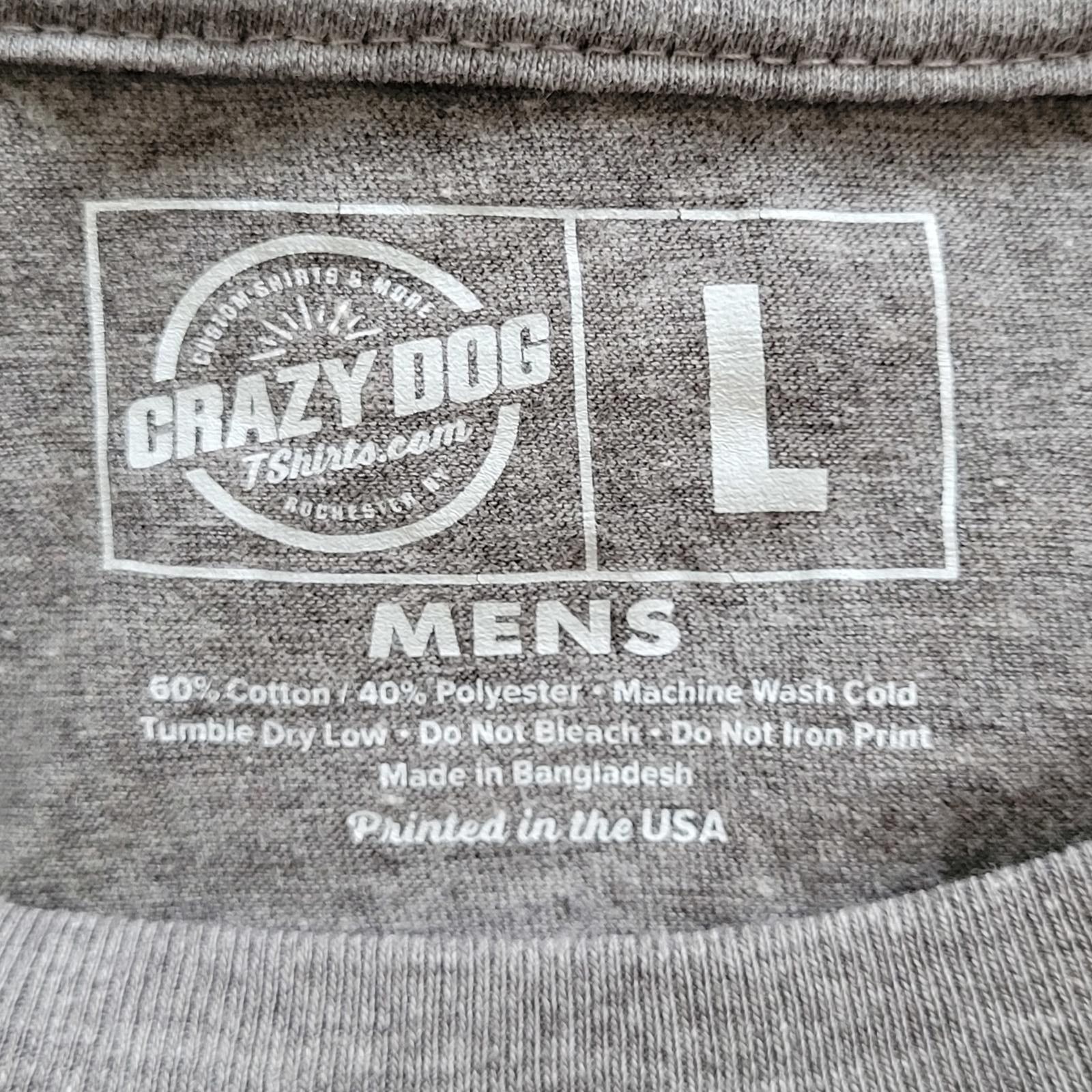 Other I'm Afraid of Women Men's Large Gray Graphic T-Shirt Size US L / EU 52-54 / 3 - 3 Thumbnail