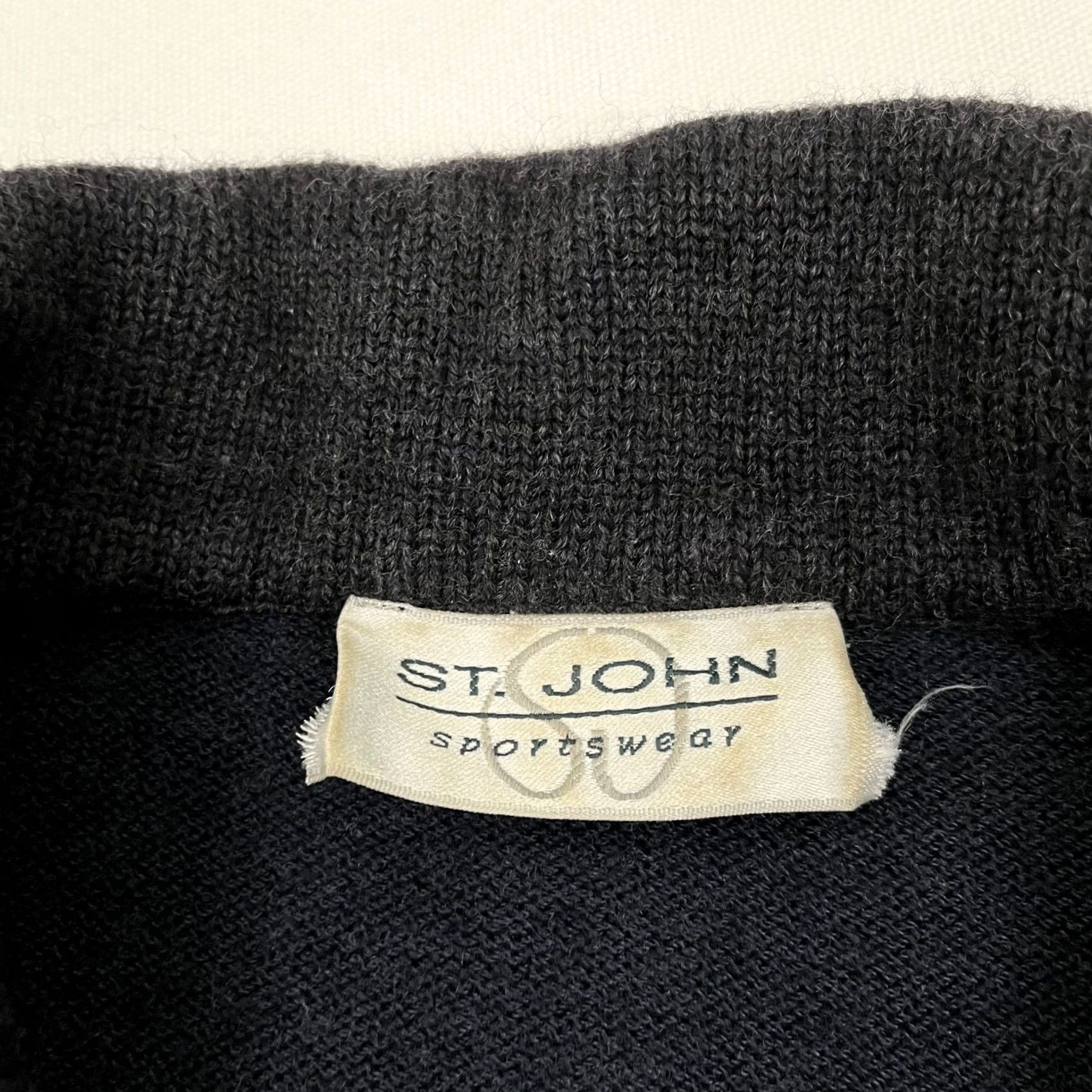 Vintage VINTAGE St John Sportswear Blazer Jacket Womens S Gray Wool 1-Button Academia Luxe Prep Size S / US 4 / IT 40 - 3 Thumbnail