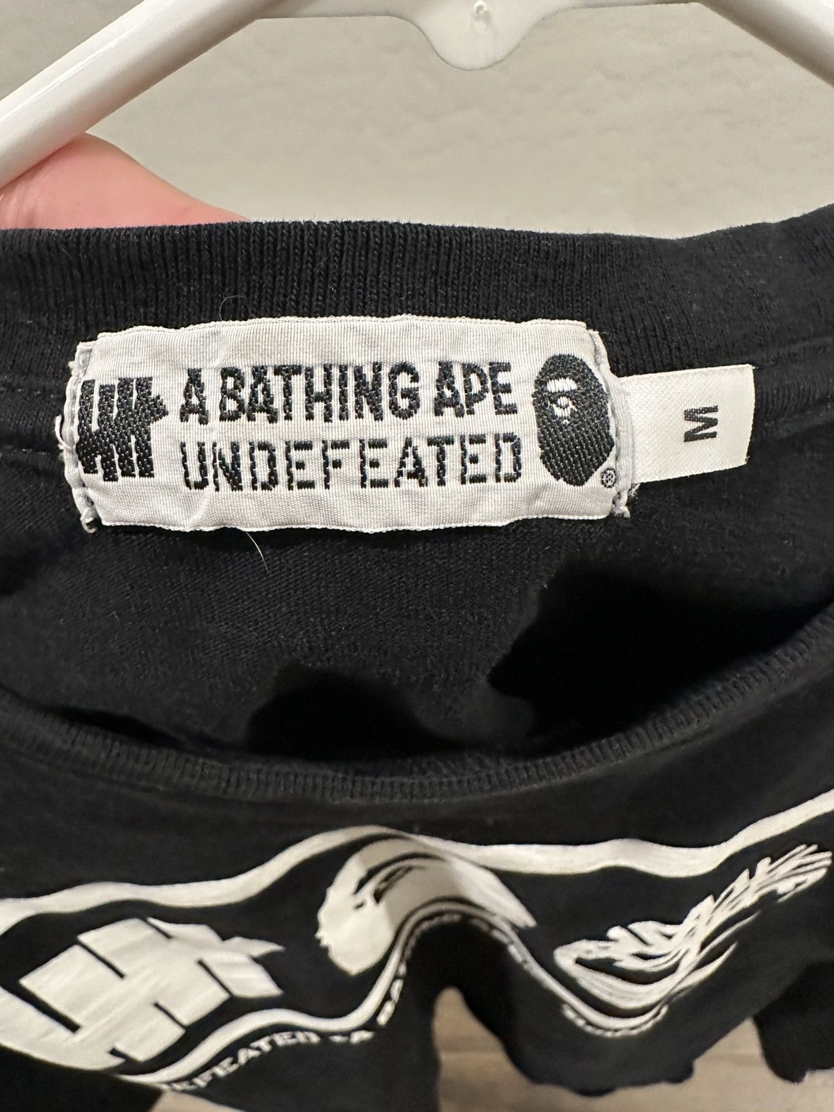 Bape × Timberland × Undefeated BAPE x Undefeated x Timberland L/S Tee Black - FW18 - Size M Size US M / EU 48-50 / 2 - 4 Thumbnail