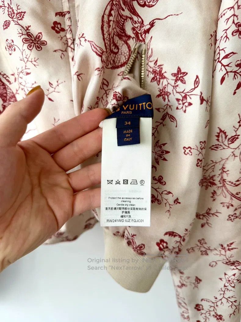 Louis Vuitton Louis Vuitton Double-sided jacket with monogram print Size XXS / US 00 / IT 34 - 5 Thumbnail