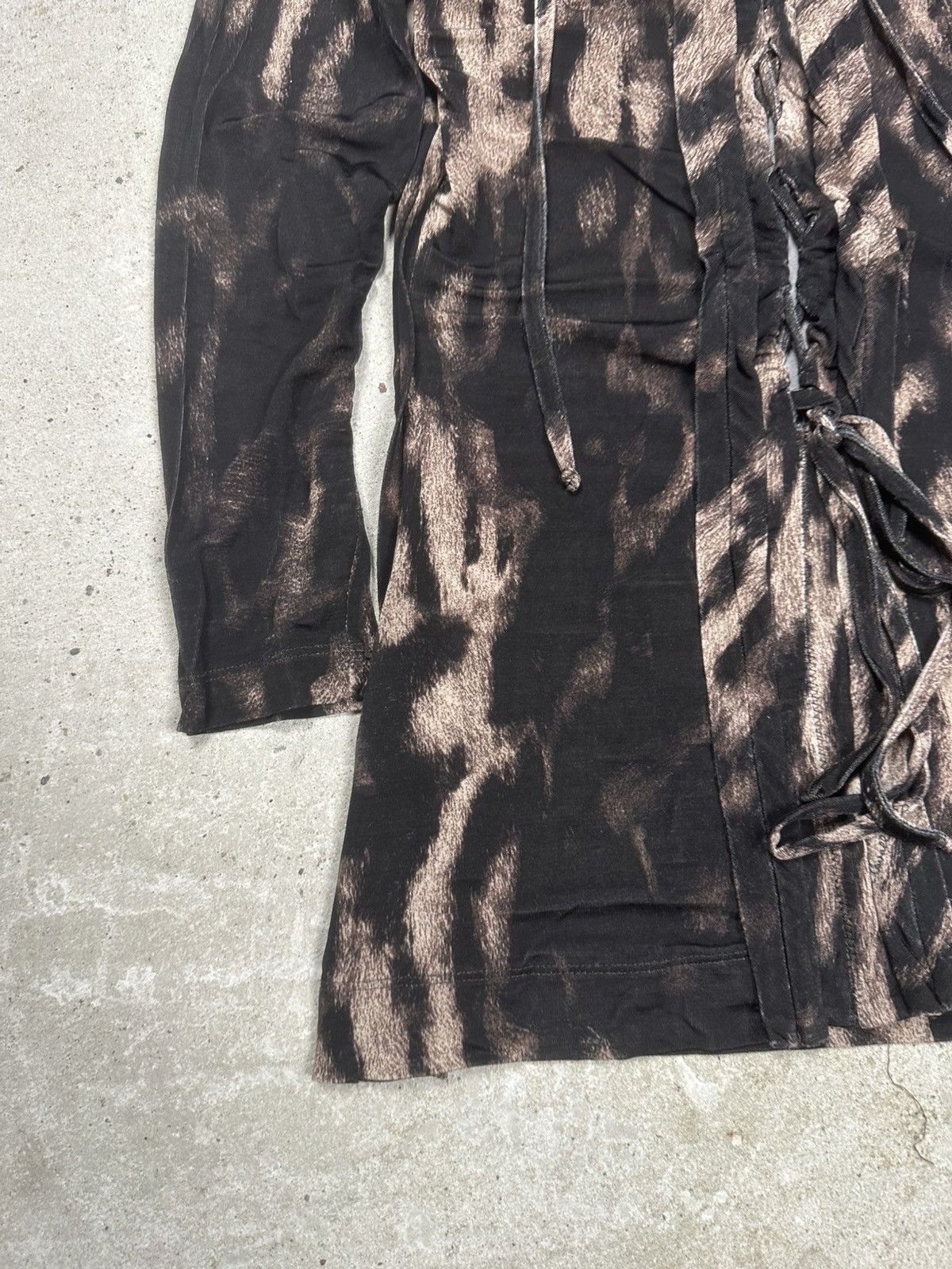 Just Cavalli Vintage 2000s Just Cavalli Animal Print Corset Style Shirt Size S / US 4 / IT 40 - 3 Thumbnail