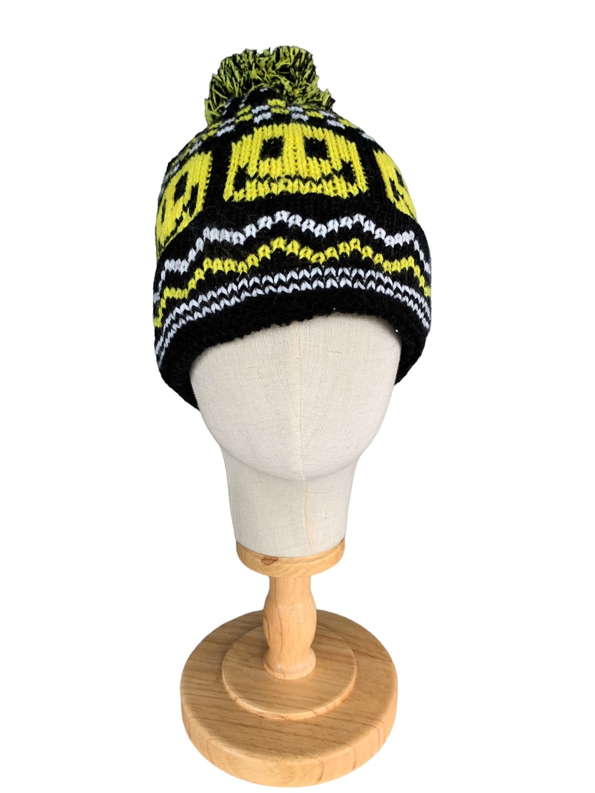 Hysteric Glamour × Japanese Brand Punk Style Smile Fullprint Beanie Hats Size ONE SIZE - 4 Thumbnail