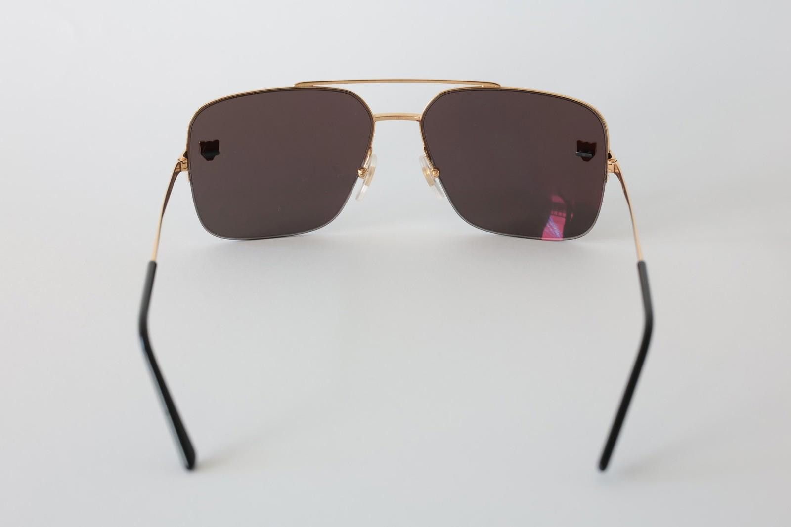 Cartier New Cartier eyewear optical sunglasses CT0244S 001 gold grey Size ONE SIZE - 4 Thumbnail