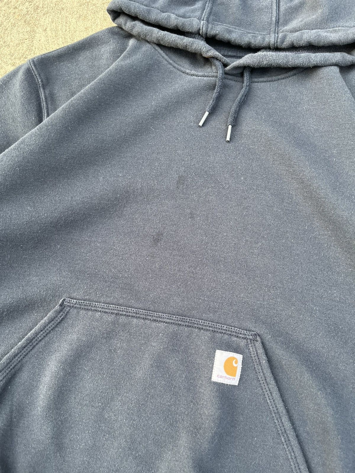 Carhartt Vintage Y2K Carhartt Work Hoodie Original Fit Size US XXL / EU 58 / 5 - 5 Thumbnail