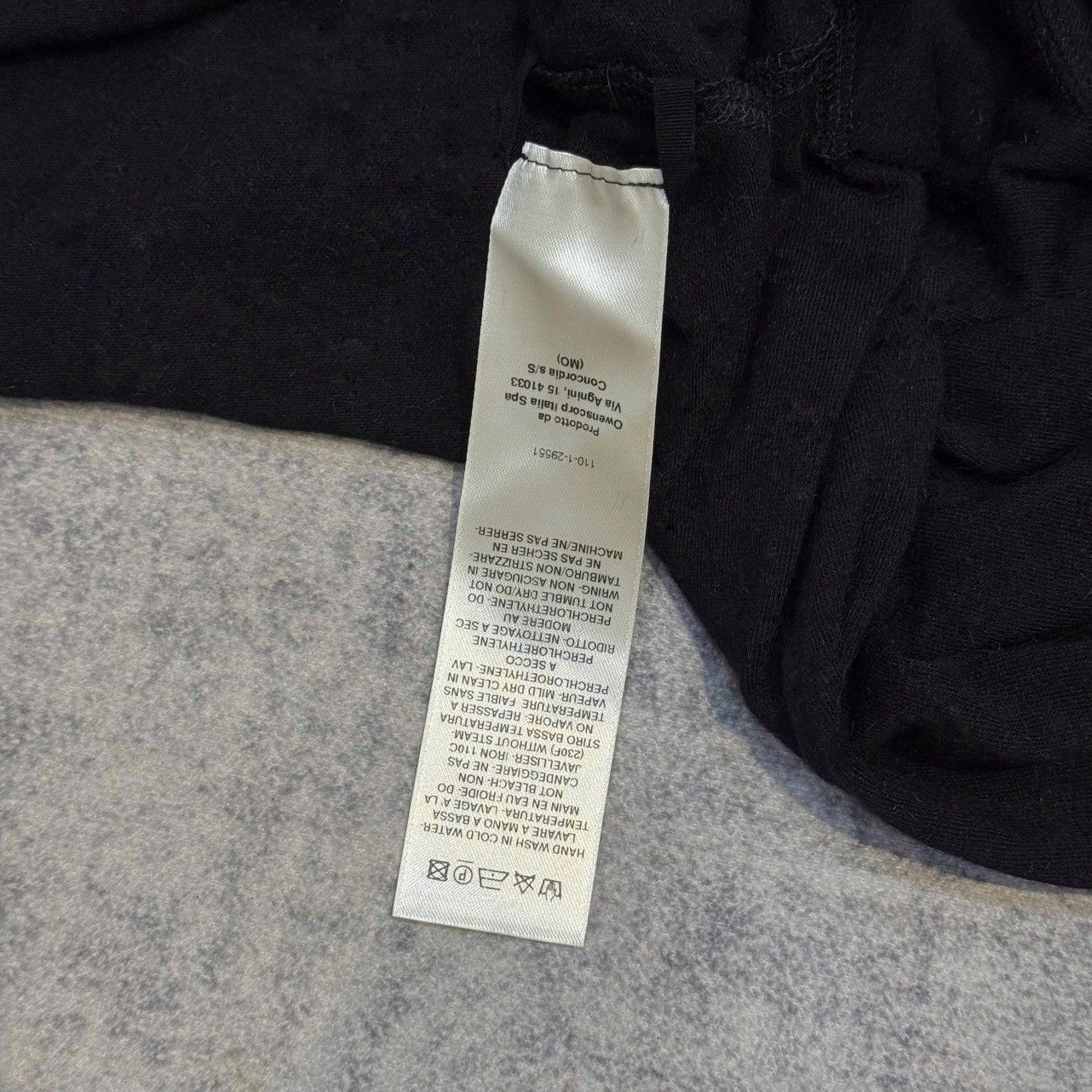 Rick Owens RICK OWEN Cropped level T shirt black Size S / US 4 / IT 40 - 5 Thumbnail