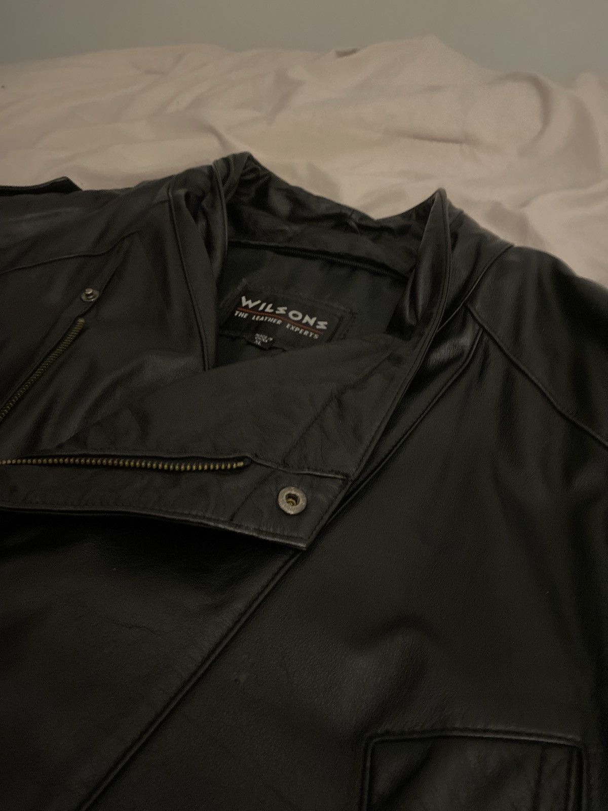 Vintage × Wilsons Leather Vintage Wilson’s Leather Jacket Size US XL / EU 56 / 4 - 1 Thumbnail