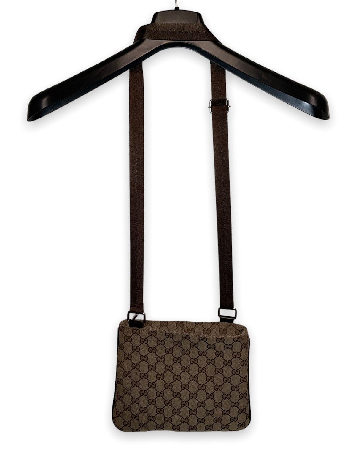 Gucci × Handmade × Vintage Supreme Crossbody HandMade Messenger Side Tote Shoulder Bag Size ONE SIZE - 4 Thumbnail