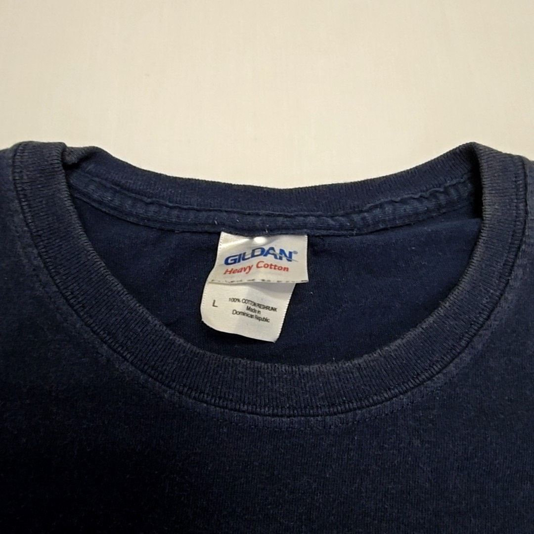 Gildan Vintage Funny Shirt Paddle Faster I Hear Banjos L Blue Tee Size US L / EU 52-54 / 3 - 3 Thumbnail