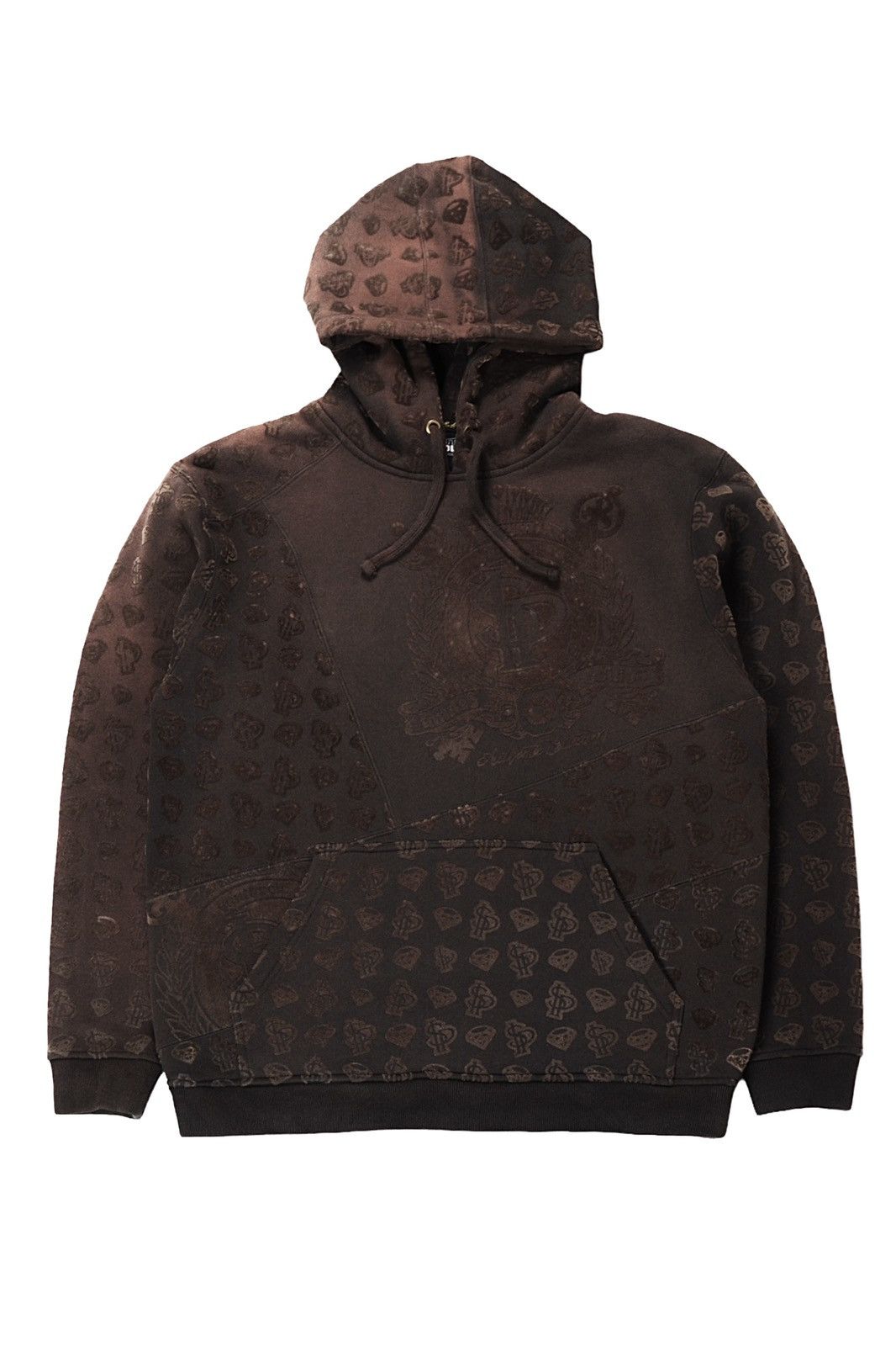 Southpole Y2K Southpole Dollar Corduroy Monogram HipHop Hoodie Size US L / EU 52-54 / 3 - 2 Thumbnail