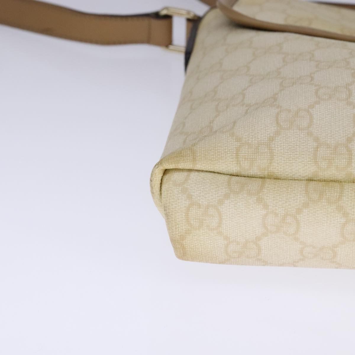 Gucci GUCCI GG Supreme Shoulder Bag Pvc Beige Gold Size ONE SIZE - 9 Thumbnail