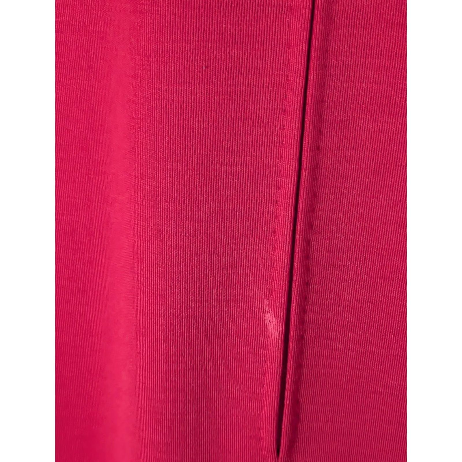 Vintage VINTAGE Pauline Trigère Red Wool Dress Mod 60s 70s Contrast Stitch Shift Kimono Womens Size XS / US 0-2 / IT 36-38 - 7 Thumbnail