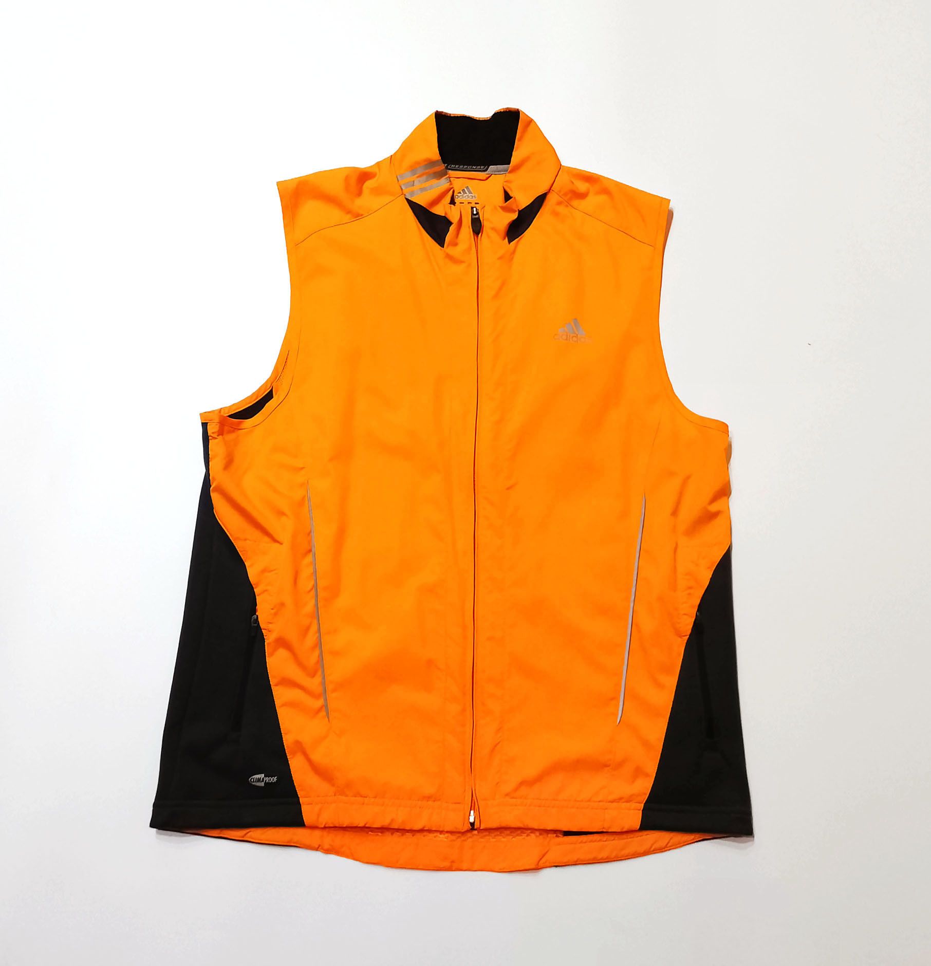 Adidas Vintage 2004 Adidas Reflective Running Vest Mesh Back Size US L / EU 52-54 / 3 - 1 Thumbnail