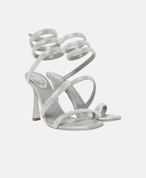Rene Caovilla Cleo Sandals with calf lacing Size US 7.5 / IT 37.5 - 1 Thumbnail