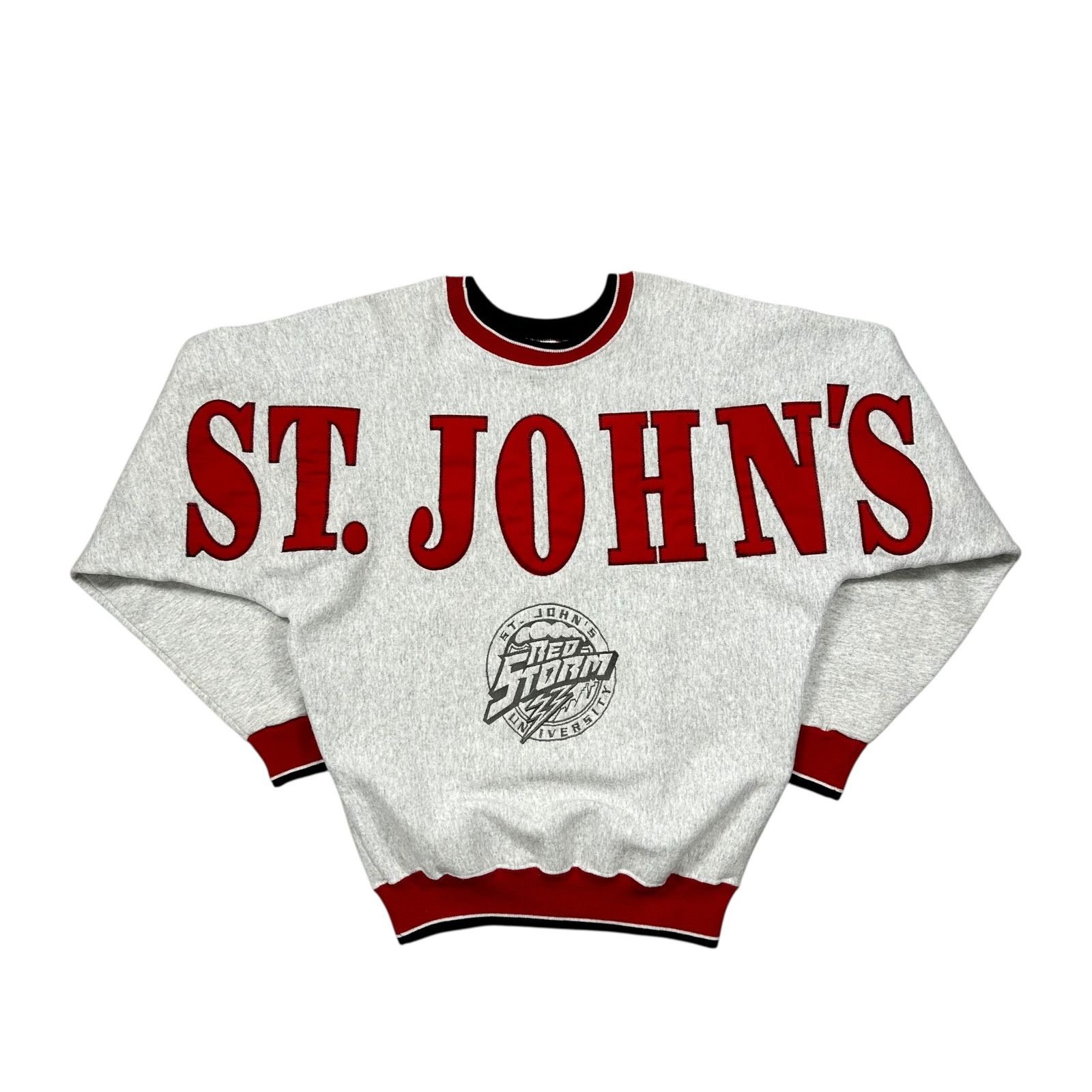 NCAA VTG St Johns Red Storm LEGENDS ATHLETIC SWEATSHIRT SPELL OUT Size US M / EU 48-50 / 2 - 1 Thumbnail