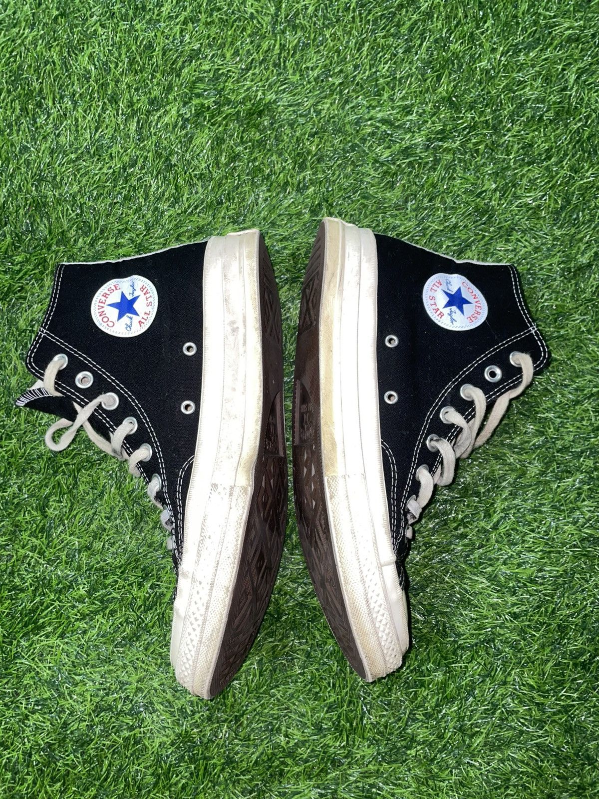 CDG by Comme des Garcons × Comme des Garcons PLAY Cdg Comme Des Garçons Converse Size M9 W11 Size US 9 / EU 42 - 4 Thumbnail