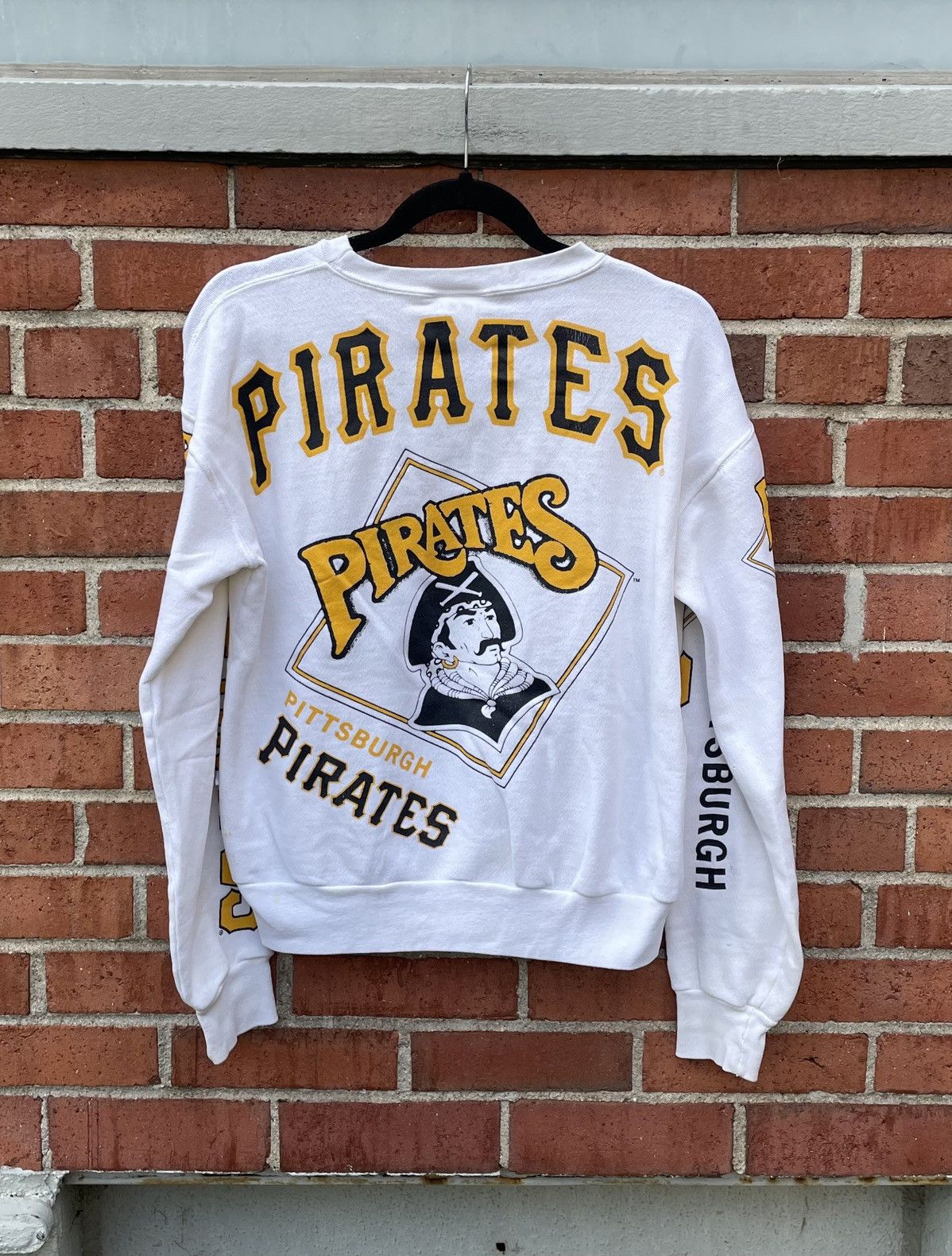 Majestic Rare 80s Majestic MLB Pittsburgh Pirates AOP crewneck Size US M / EU 48-50 / 2 - 9 Thumbnail