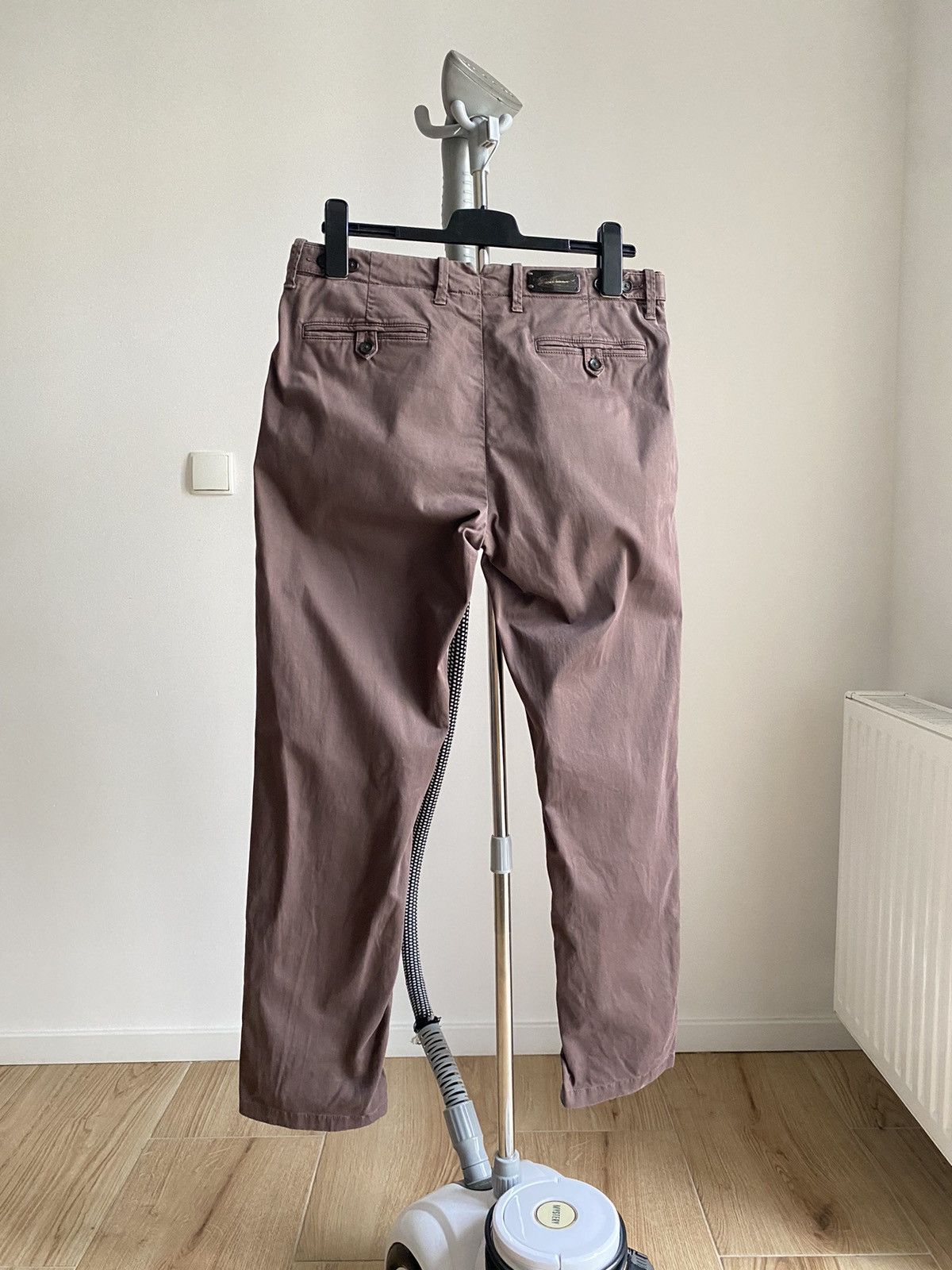 Corneliani Corneliani Pants Nude Burgundy size 50 Size US 32 / EU 48 - 10 Thumbnail
