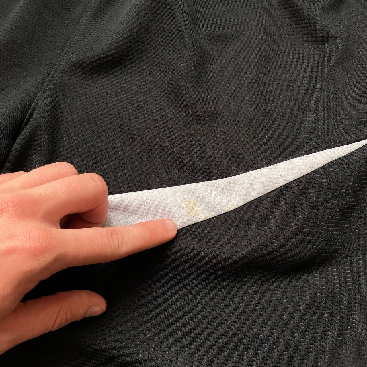 Nike × Vintage Vintage Nike big swoosh shorts Size US 30 / EU 46 - 4 Thumbnail