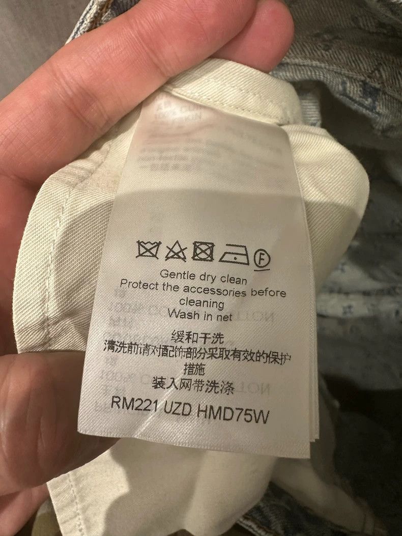 Louis Vuitton Louis Vuitton Flocked, doodle and presbyopic jeans Size US 33 - 8 Thumbnail