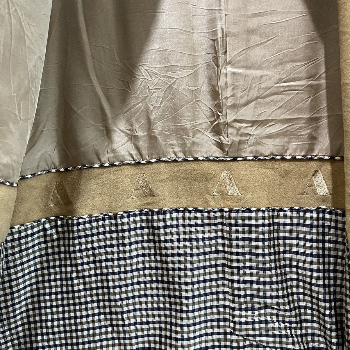 Aquascutum × Designer Vintage Aquascutum Made in Japan Wool Trench Coat Jacket Size M / US 6-8 / IT 42-44 - 18 Thumbnail