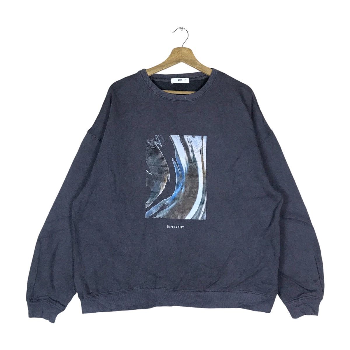 Vintage Vintage Wego Pullover Jumper Sweatshirt Size US M / EU 48-50 / 2 - 1 Thumbnail