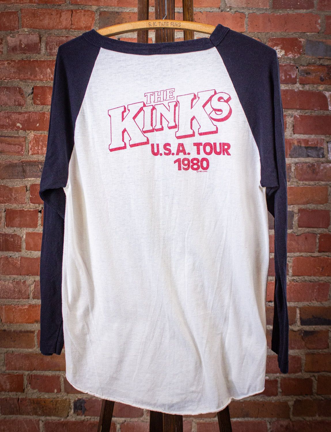 Band Tees × Vintage Vintage The Kinks One More For The Road Concert T Shirt 1980 Size US M / EU 48-50 / 2 - 2 Thumbnail