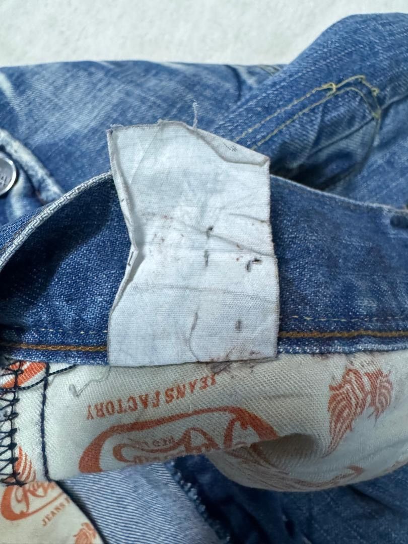 PPFM 💥WIDE💥90's KAPITAL STYLE JAPAN KAPOTAL BUSHPANTS INSANE JEAN Size US 33 - 14 Thumbnail