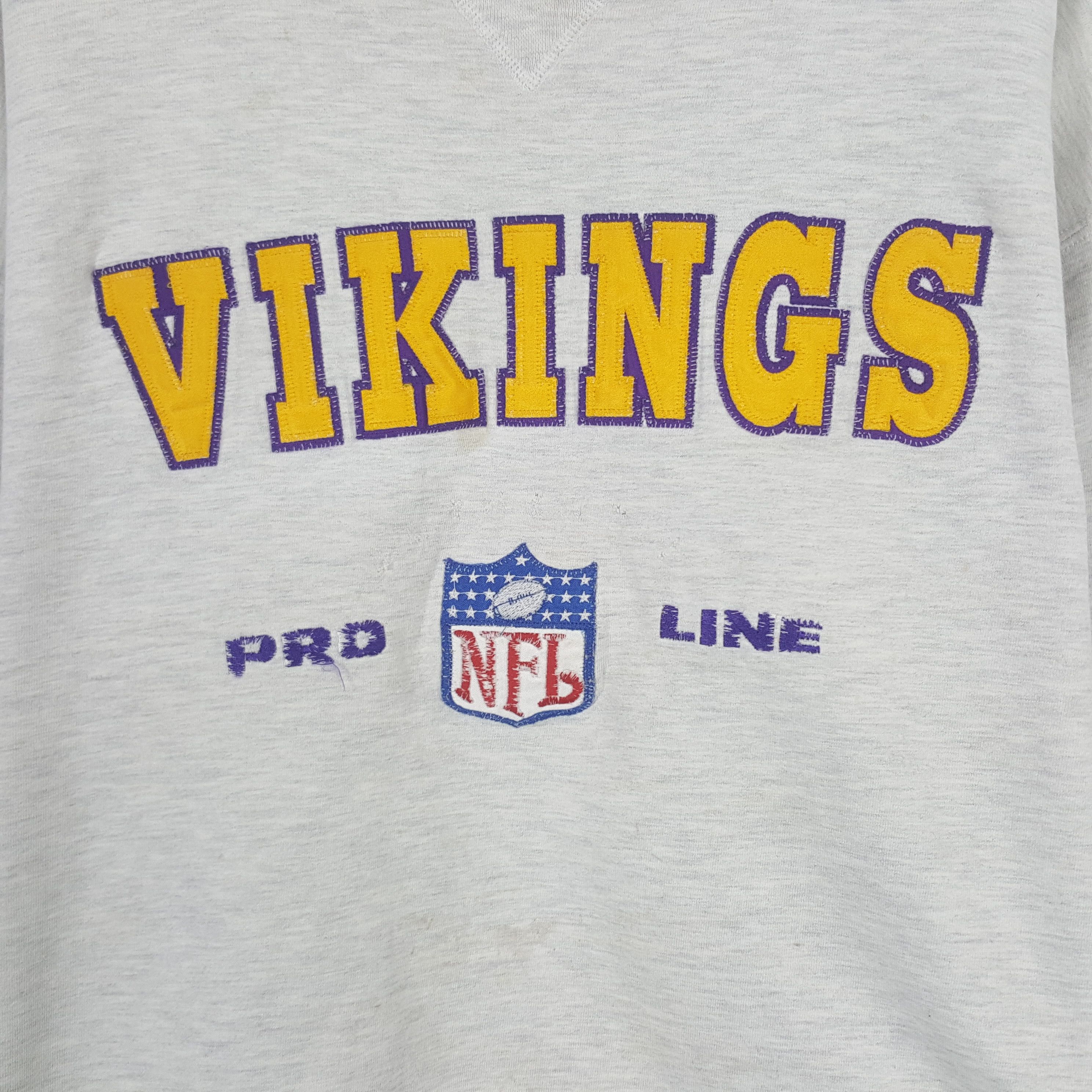 NFL × Vintage Vintage Vikings Sweatshirt Size US L / EU 52-54 / 3 - 2 Thumbnail