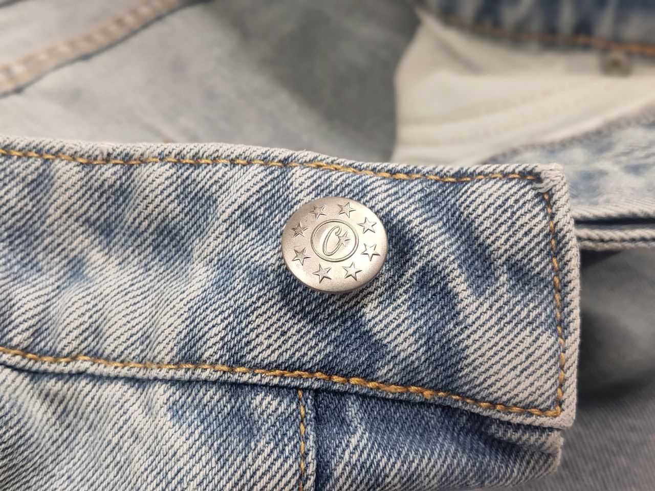Corteiz Corteiz denim genes Alcatraz Baggy Blue Washed Jeans Size US 36 / EU 52 - 15 Thumbnail
