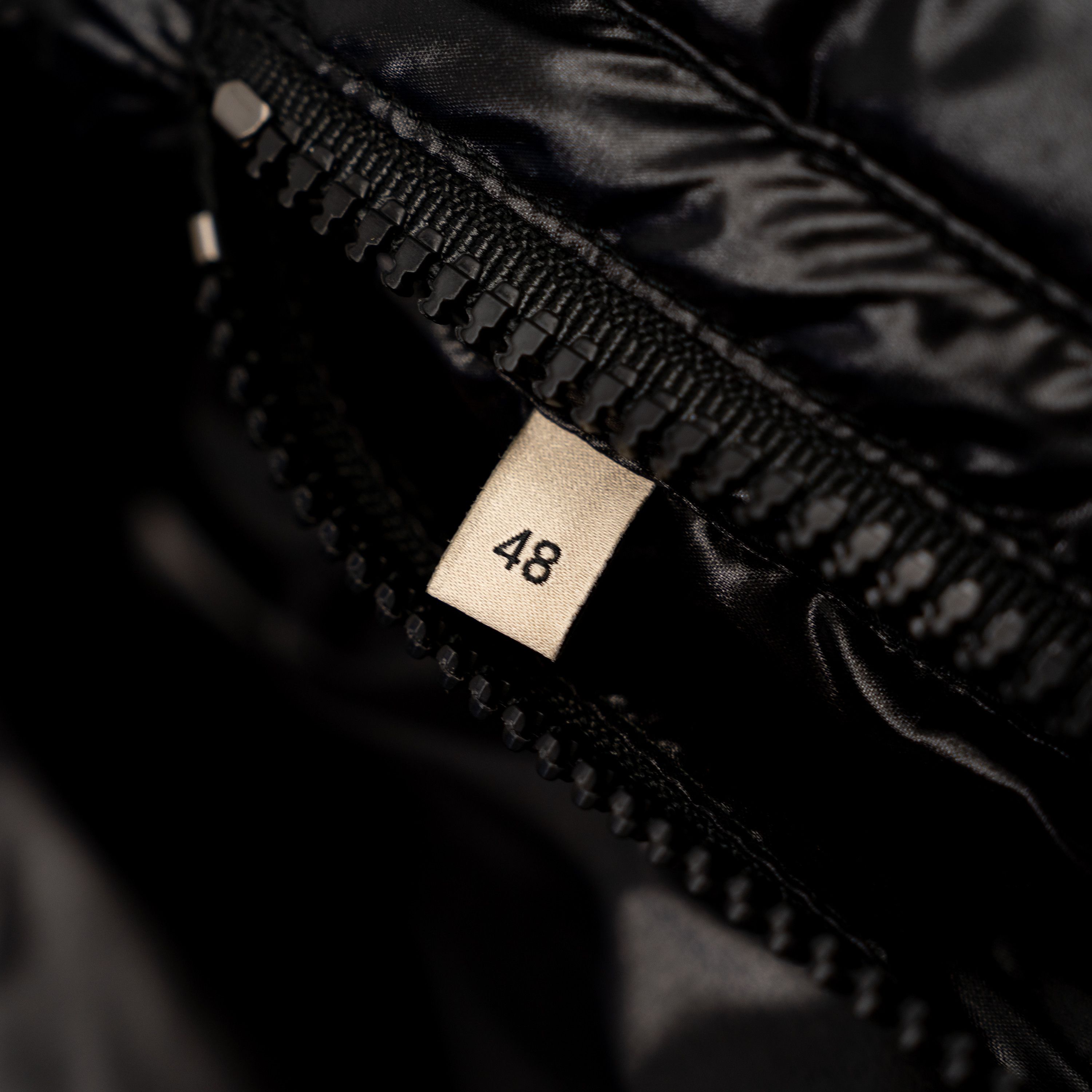 Gucci 48 M Gucci Nylon Satin Down Jacket Puffer Black Blue White Size US M / EU 48-50 / 2 - 12 Thumbnail