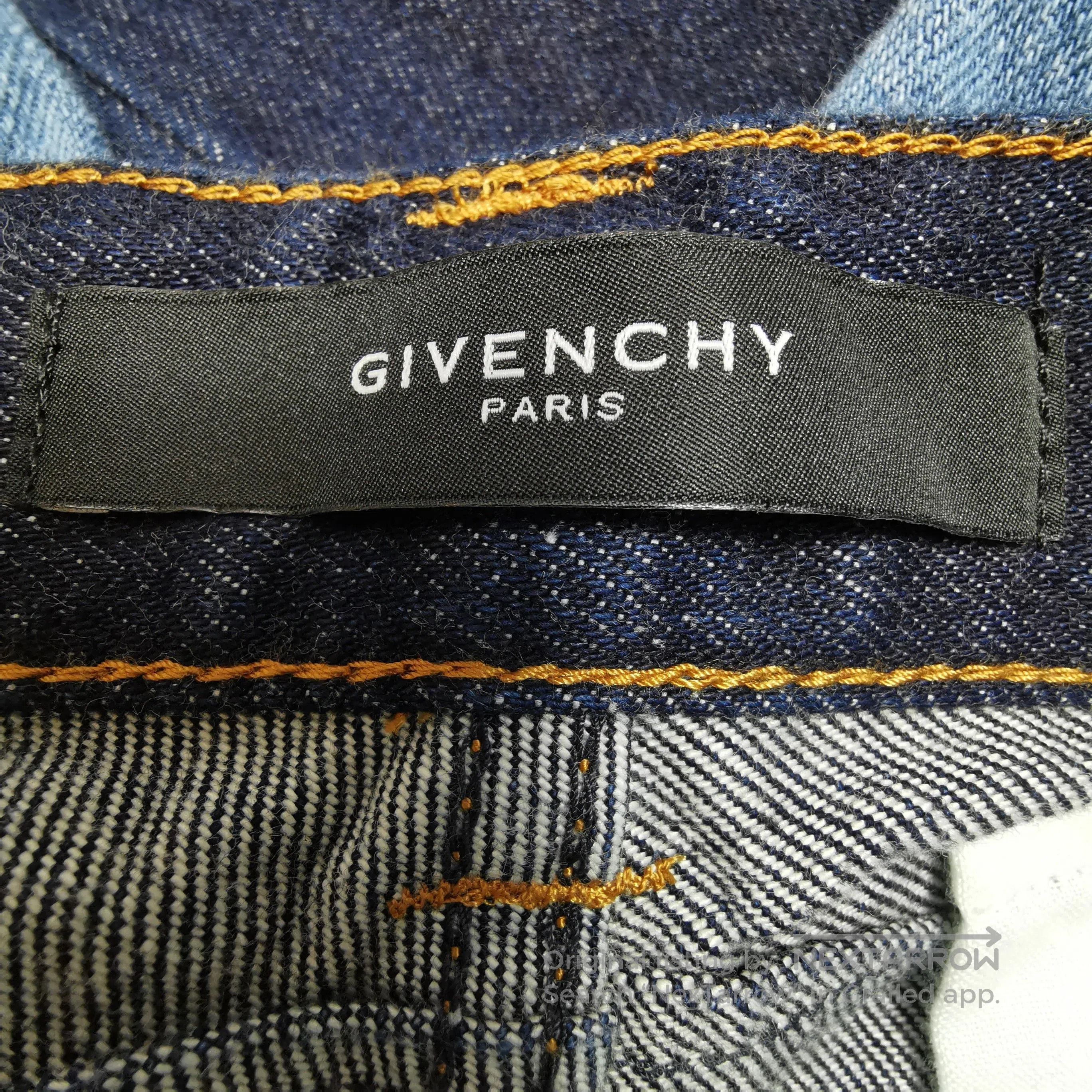 Givenchy Givenchy Cotton Color-Blocked Slim-Fit Pants. Size US 32 / EU 48 - 4 Thumbnail