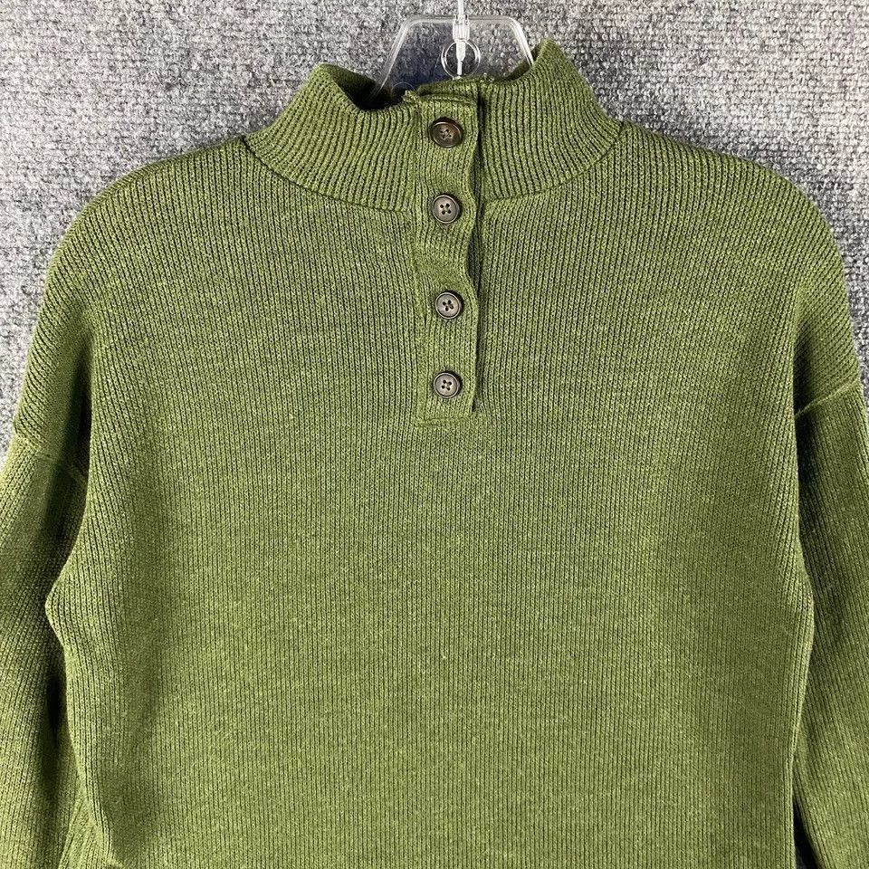 Madewell Madewell Sweater Women's XXS Pullover Henley Polyester Blend Size XXS / US 00 / IT 34 - 2 Thumbnail