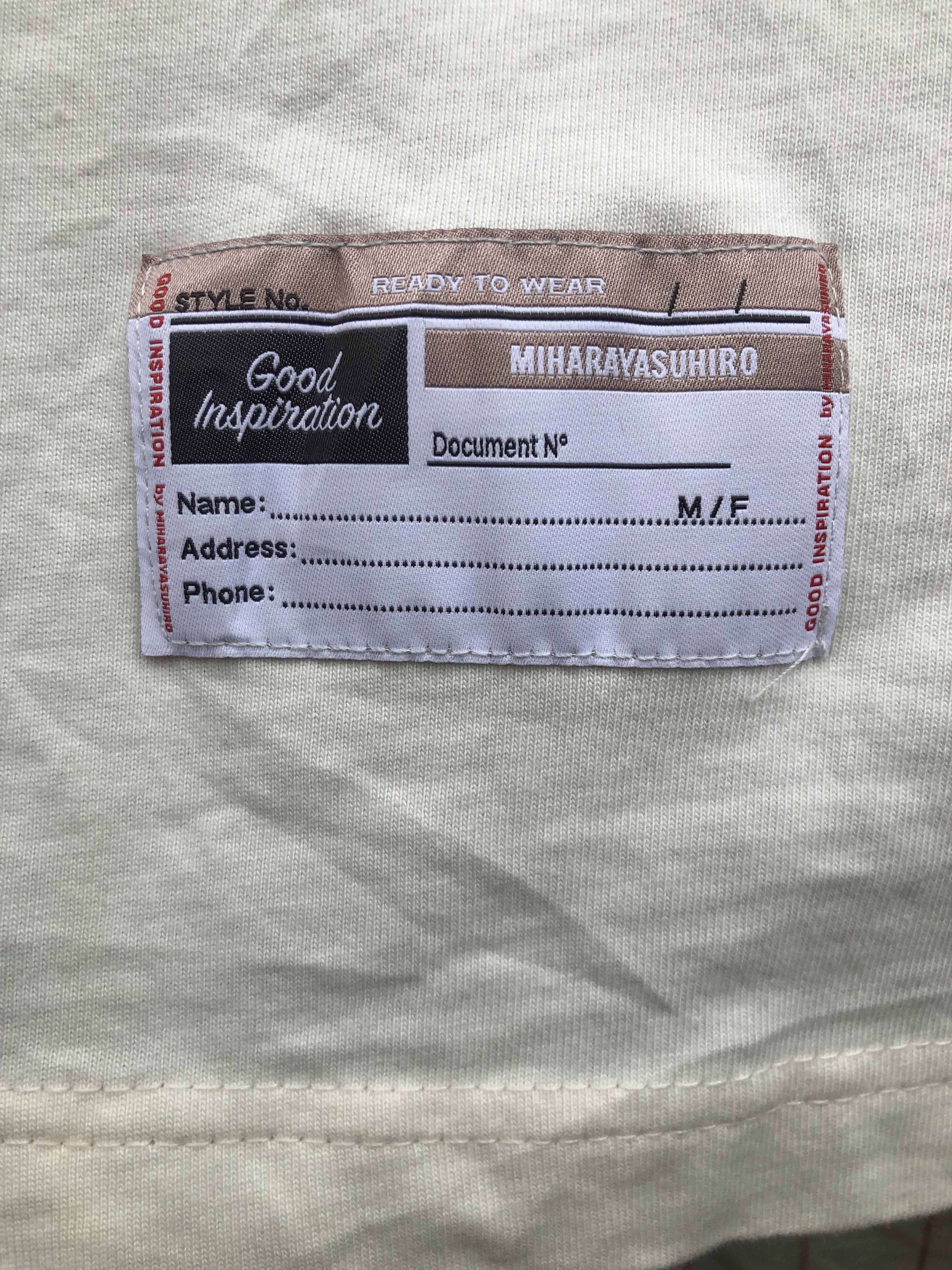 GU × Maison MIHARA YASUHIRO Miharayasuhiro X GU Good Inspiration Oversized Pocket Shirts Size US L / EU 52-54 / 3 - 5 Thumbnail