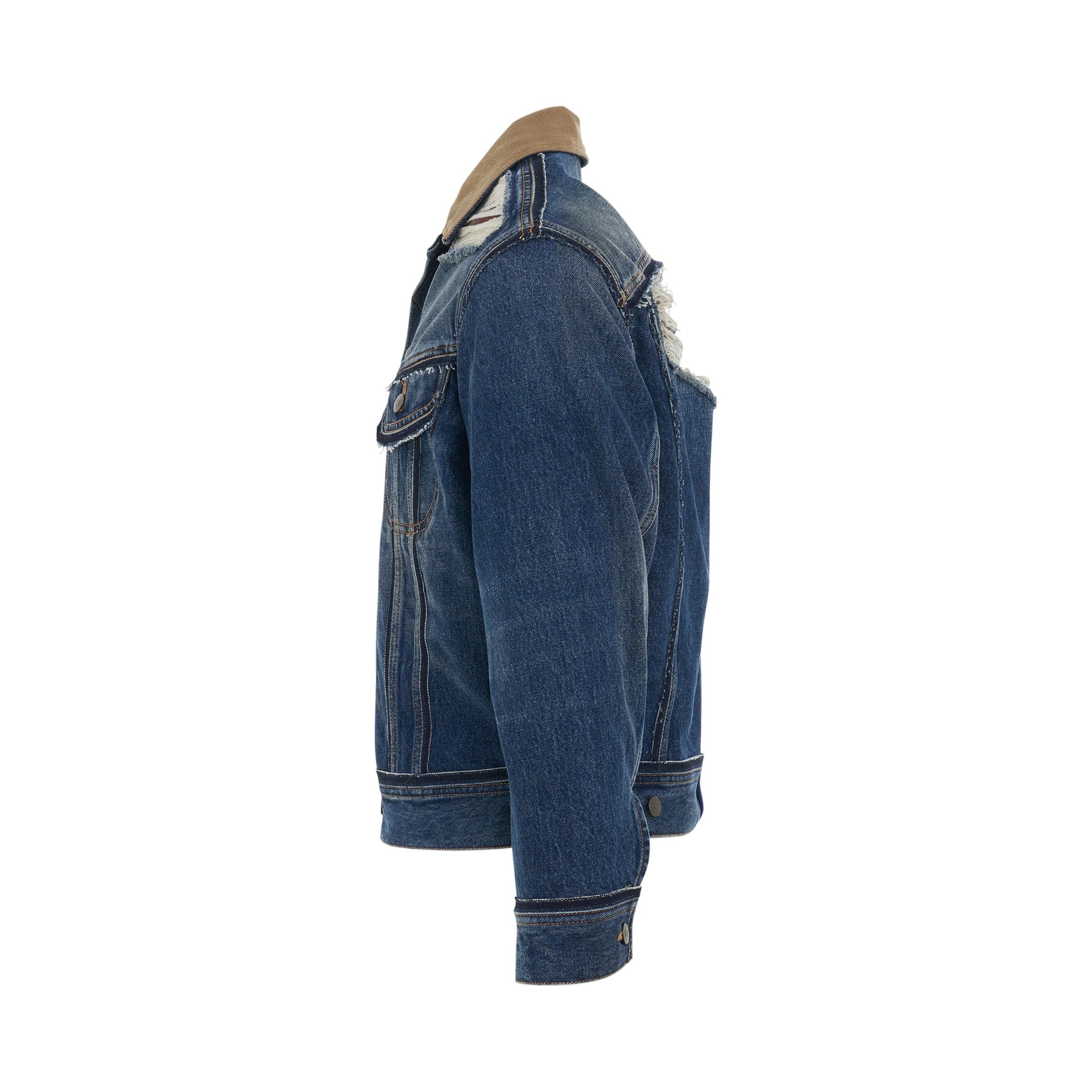 Maison Margiela o1mris0824 Denim Jacket in Indigo Size US M / EU 48-50 / 2 - 2 Thumbnail