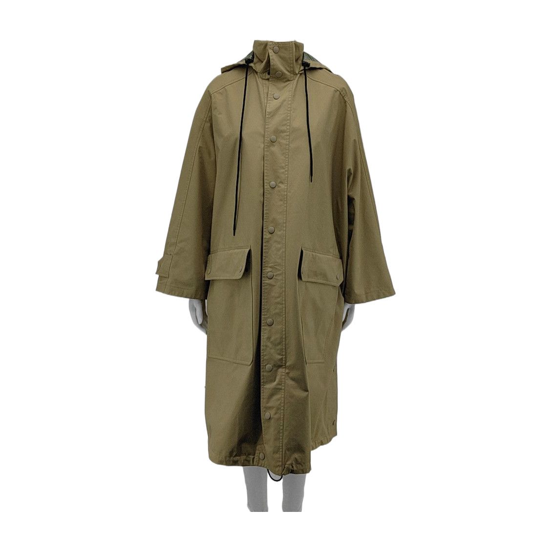 Balenciaga Balenciaga Logo Back Trench Coat Size 34 Size XXS / US 00 / IT 34 - 1 Thumbnail