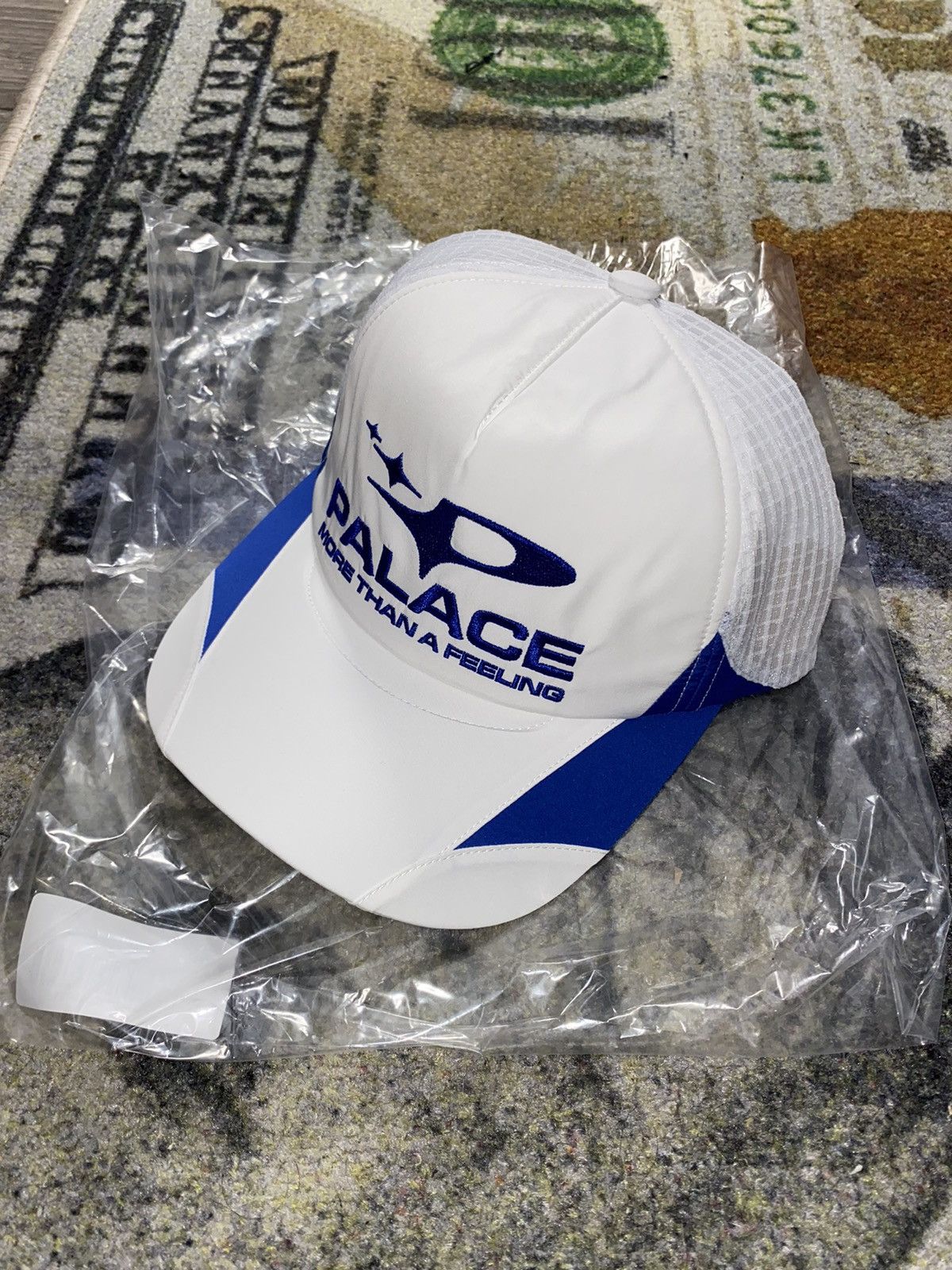 Palace Rally Team Snapback White