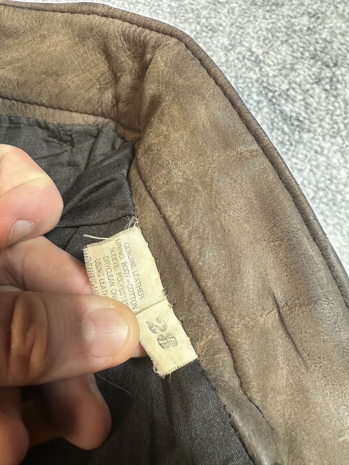 Leather Y2K Vintage Leather Pants Opium Style Alt Biker USA Rare 28 Size US 28 / EU 44 - 6 Thumbnail
