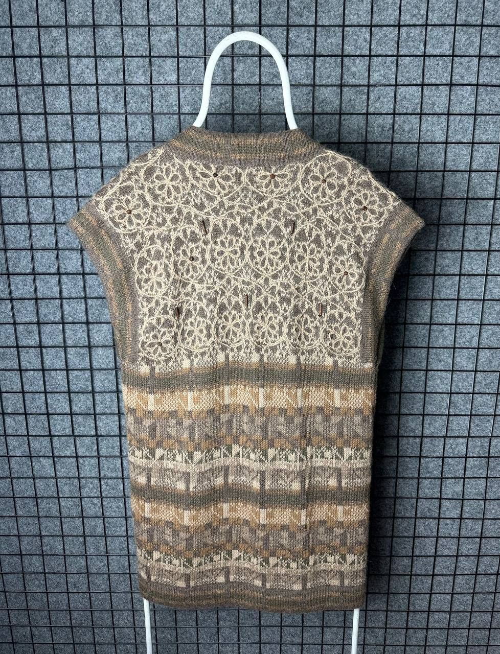 Vintage Vintage Alpaca vest sweater 90s suze Medium Size M / US 6-8 / IT 42-44 - 7 Thumbnail