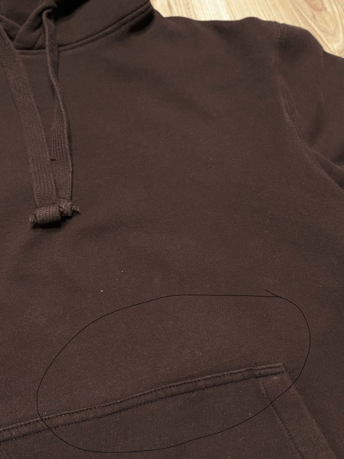 Vintage Vintage Brown Boxy Hoodie Sweatshirt Blank Basic Size US M / EU 48-50 / 2 - 3 Thumbnail