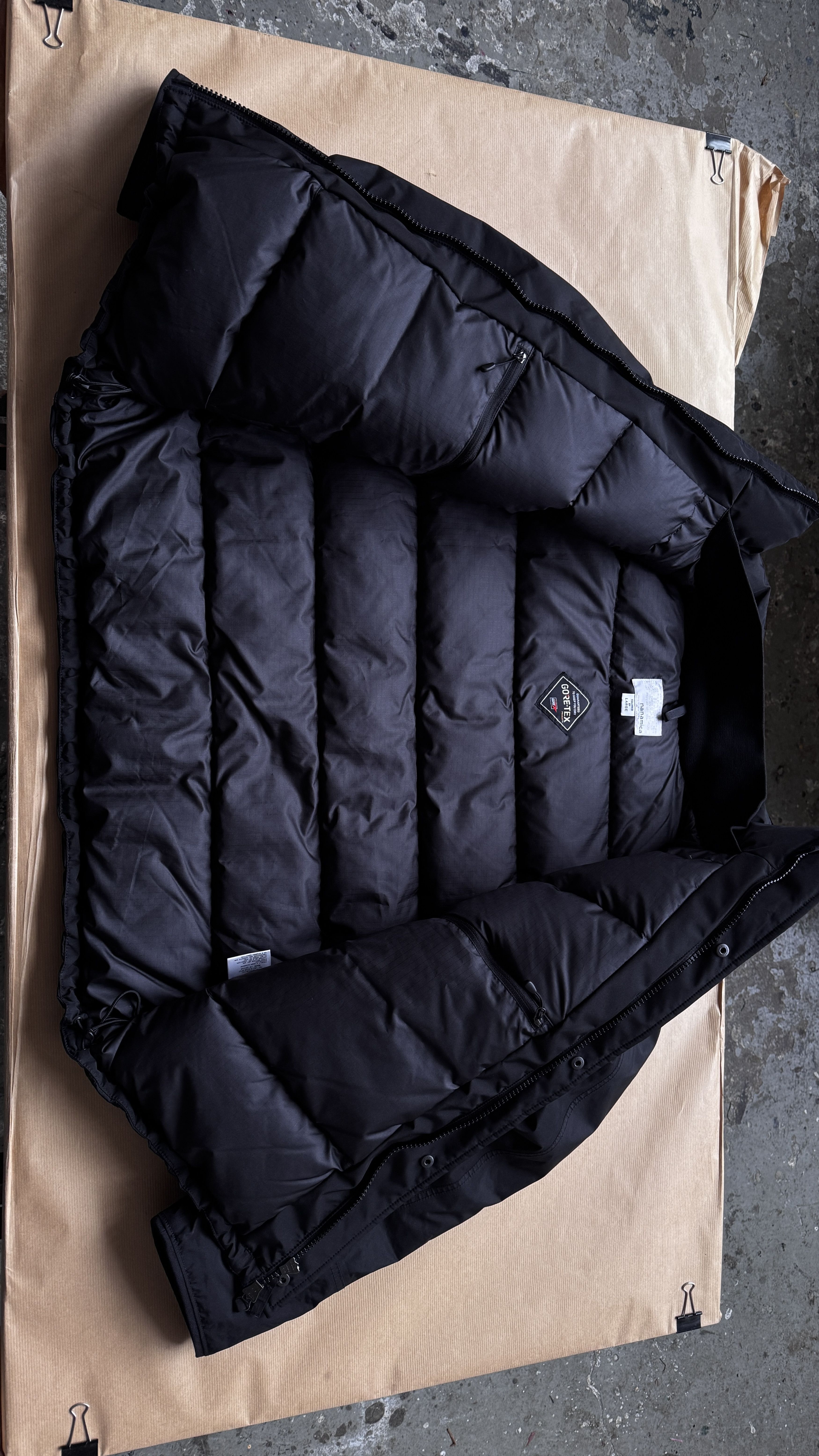 Nanamica aa . L . new . GORE-TEX . KODENSHI . SHORT DOWN COAT Size US L / EU 52-54 / 3 - 4 Thumbnail