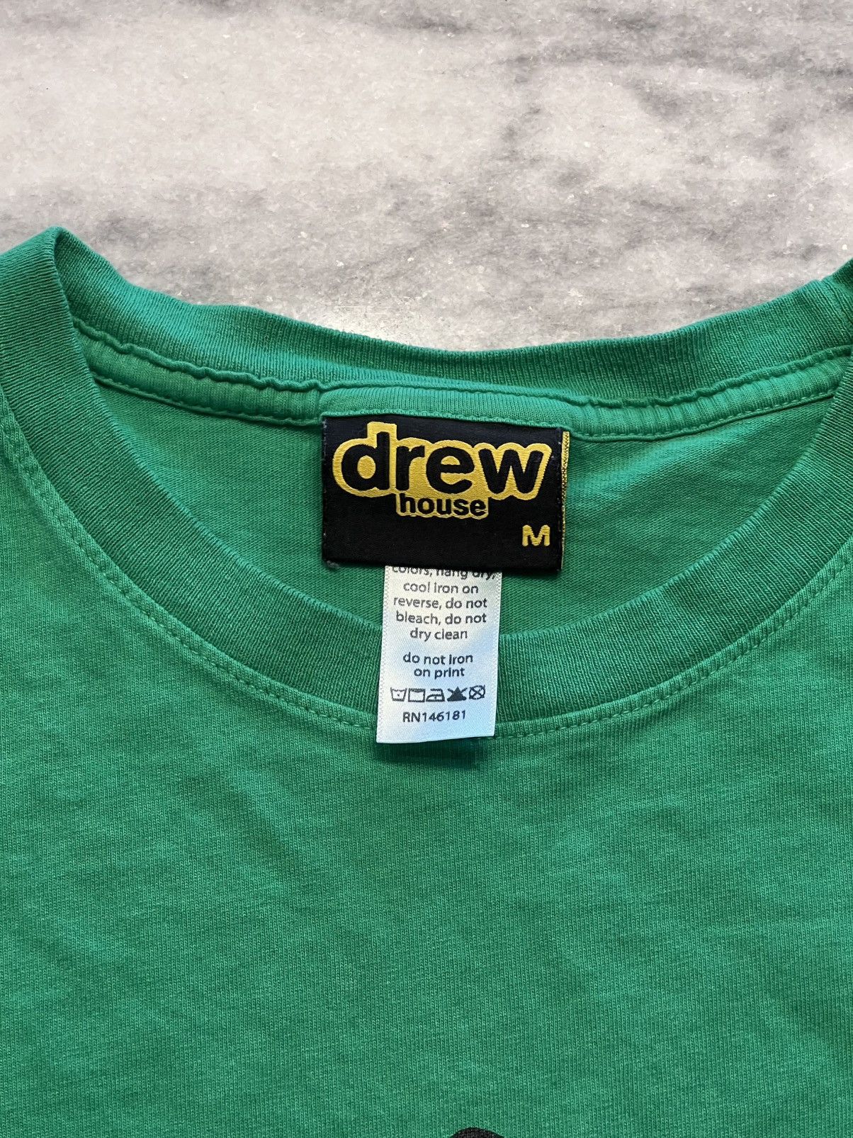 Drew House Drew House green dinosaur T-shirt Sz M Size US M / EU 48-50 / 2 - 3 Thumbnail