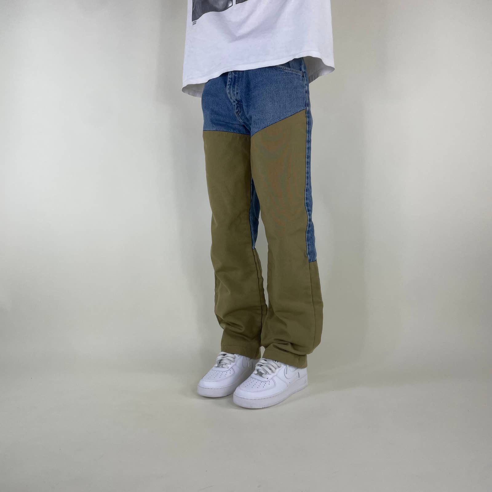 StraightFaded × Vintage × Wrangler Vintage USA Made Western Style Double Knee Wrangler Pants Size US 34 / EU 50 - 1 Thumbnail