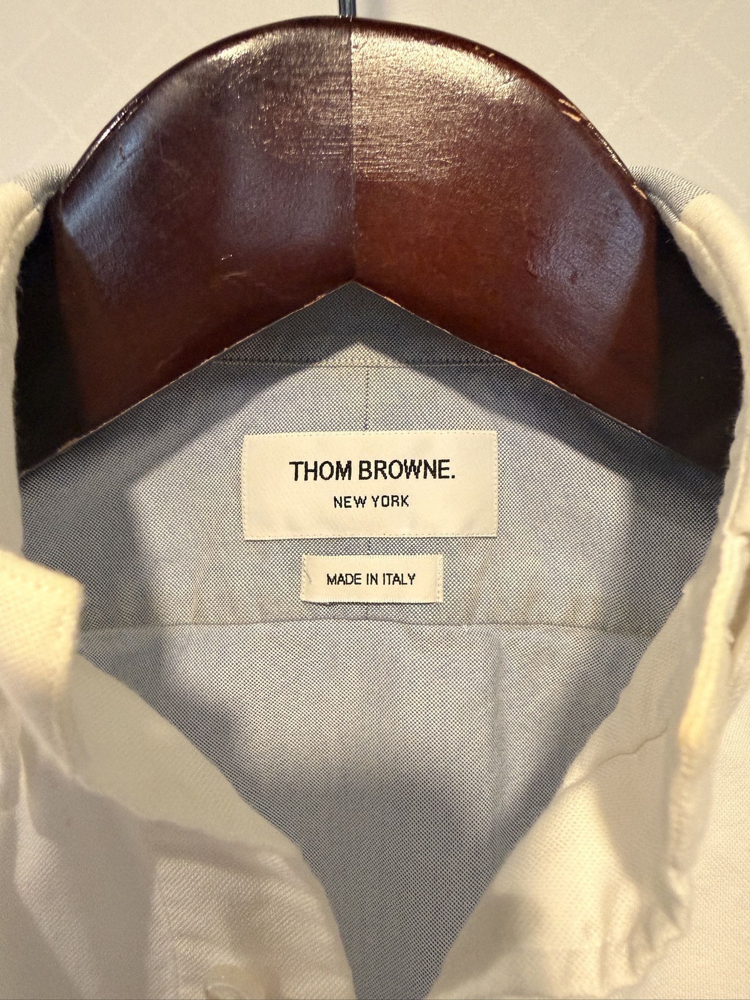 Thom Browne Thom Browne Dual-Sided Oxford Shirt Size US S / EU 44-46 / 1 - 2 Thumbnail