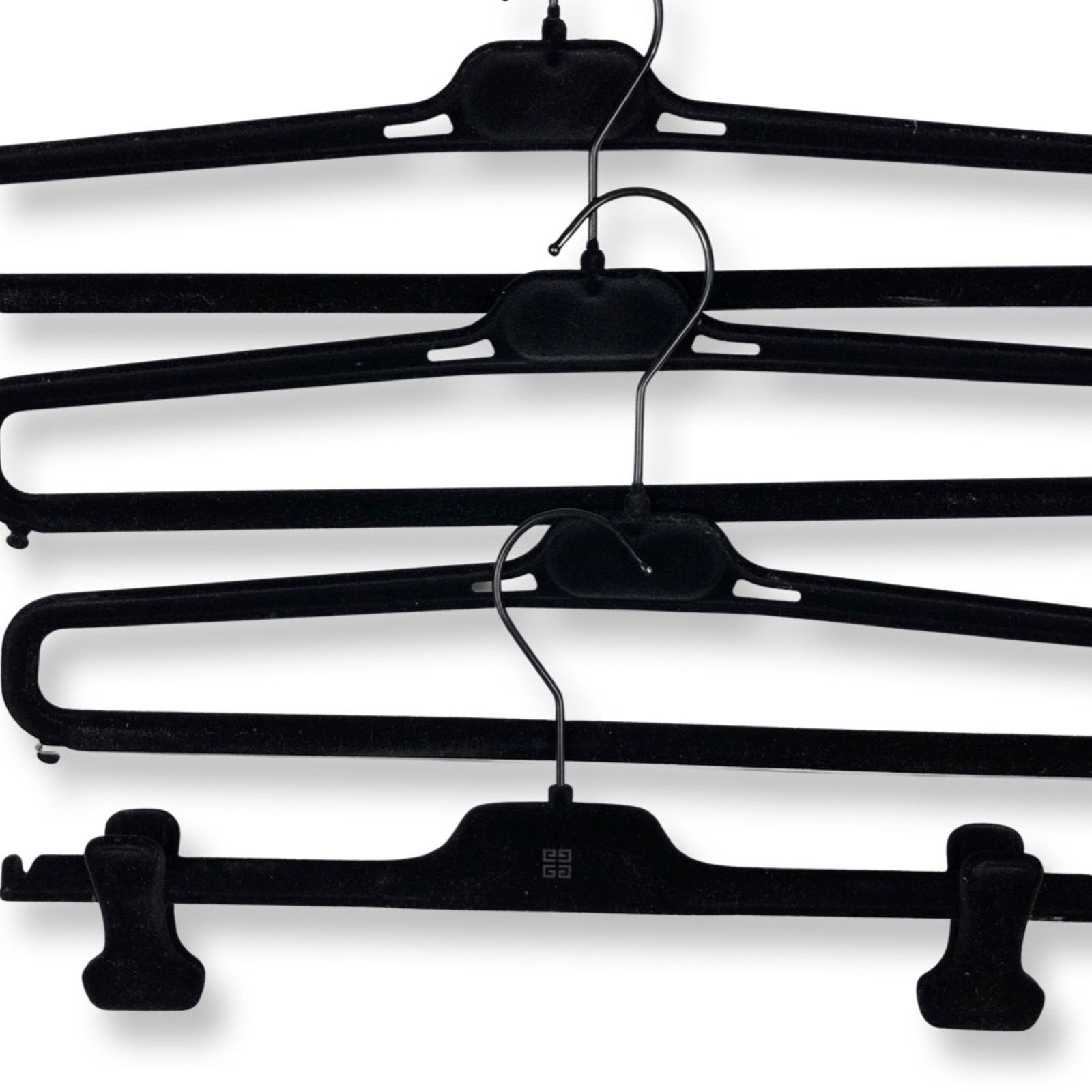 Givenchy Givenchy Logo Velour Hangers Size ONE SIZE - 5 Thumbnail