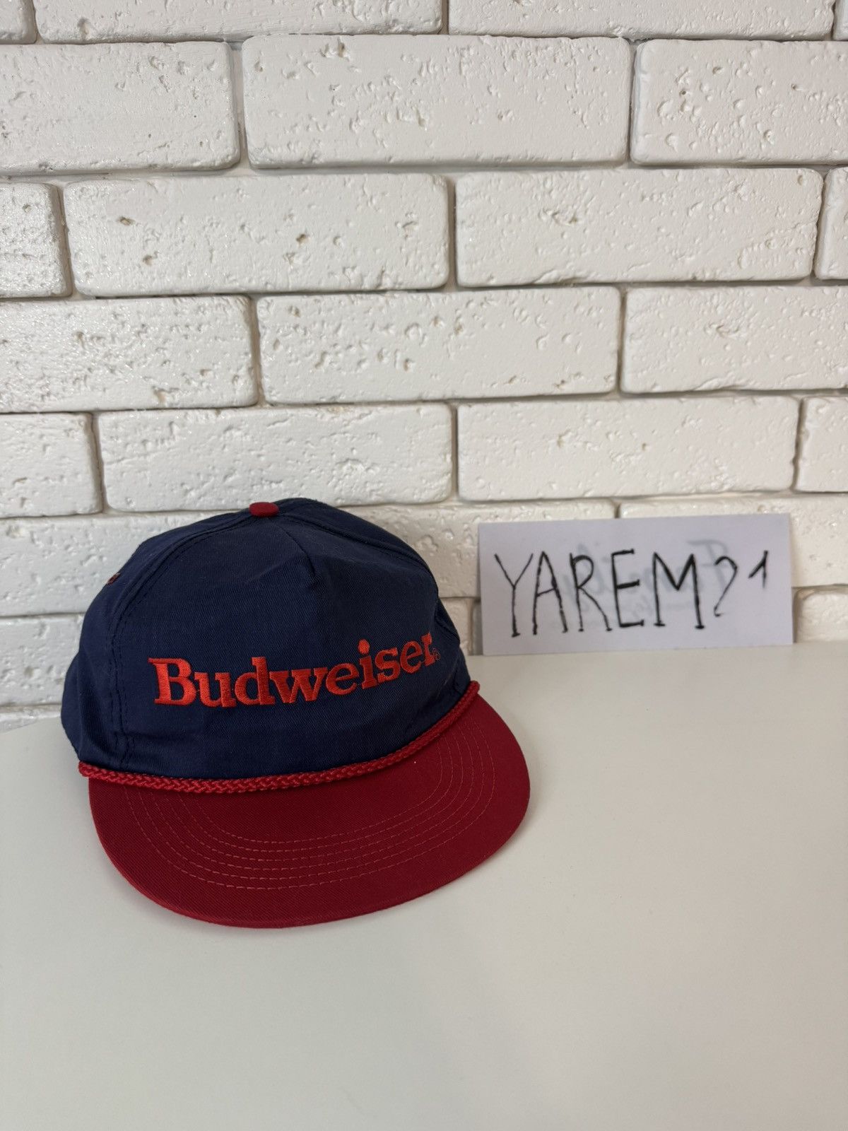 Other Budweiser made in usa cap hat Size ONE SIZE - 1 Thumbnail