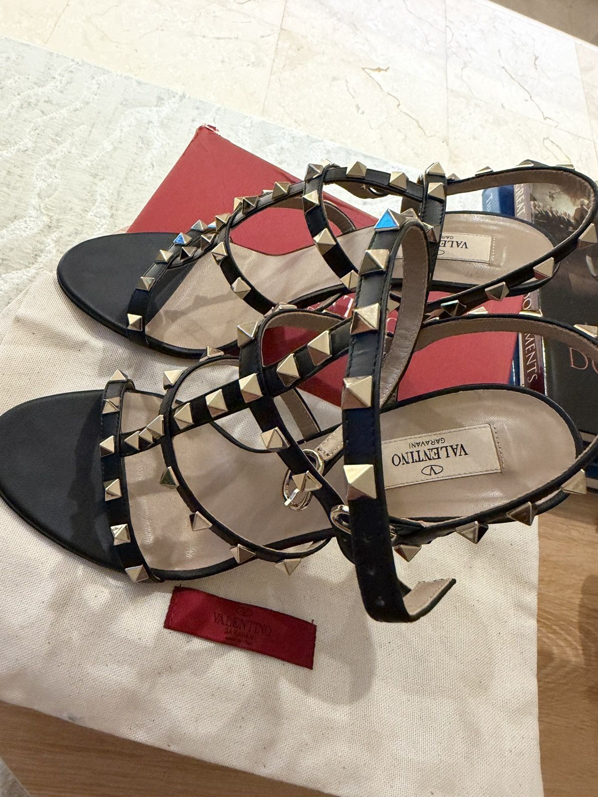 Valentino Valentino studded heel Size US 10 / IT 40 - 3 Thumbnail