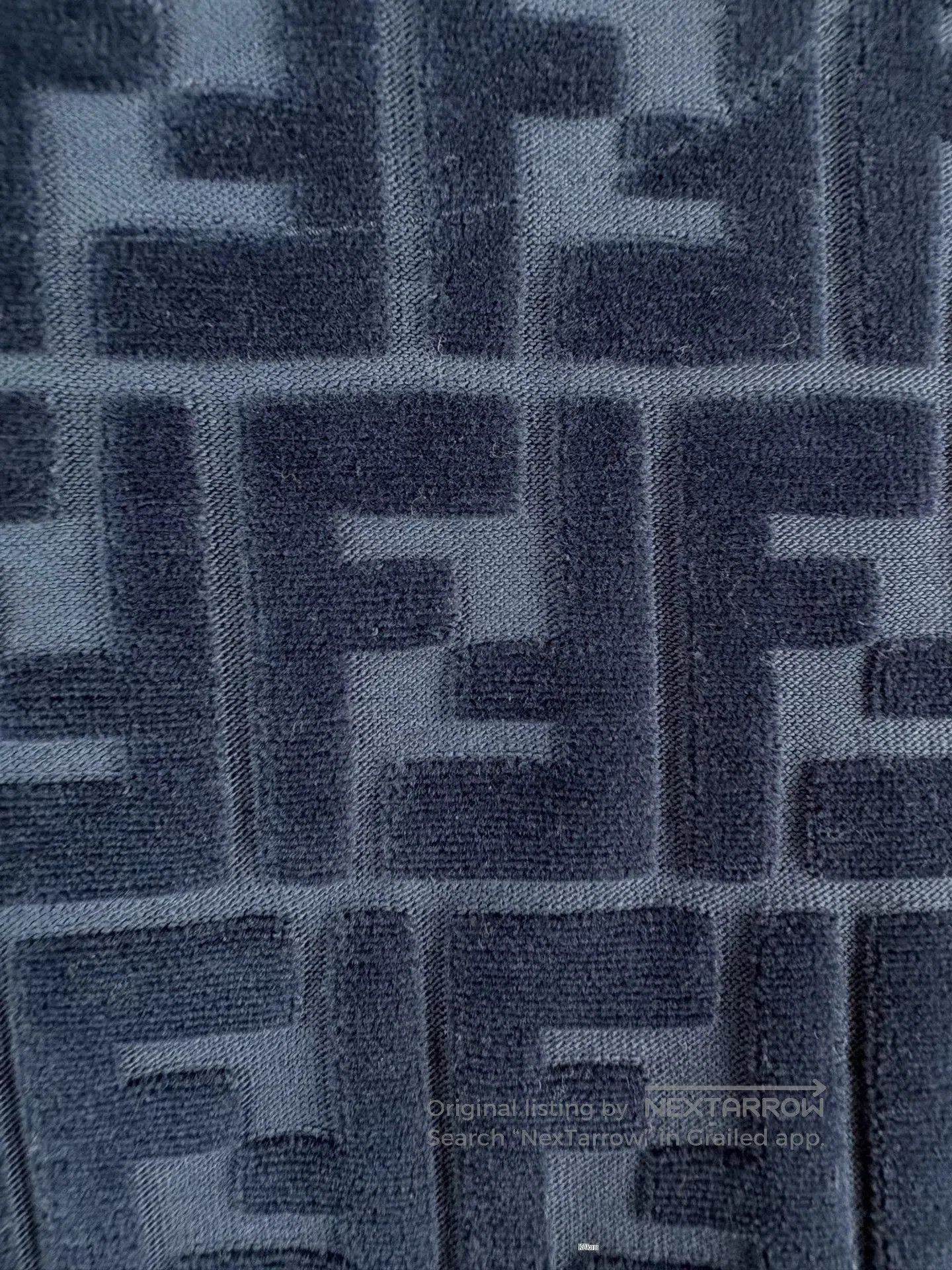 Fendi Blue Patterned Long Sleeve Sweatshirt. Size US L / EU 52-54 / 3 - 3 Thumbnail