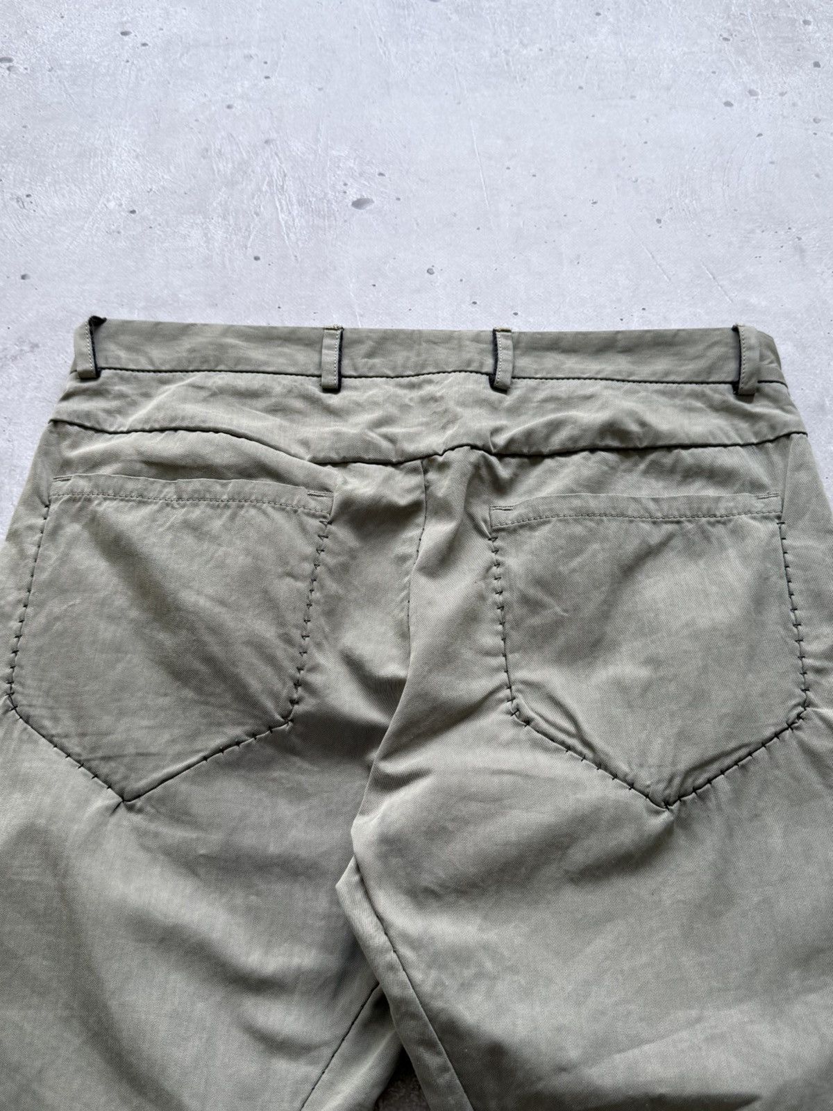 Layer-0 Gray Cotton Pants