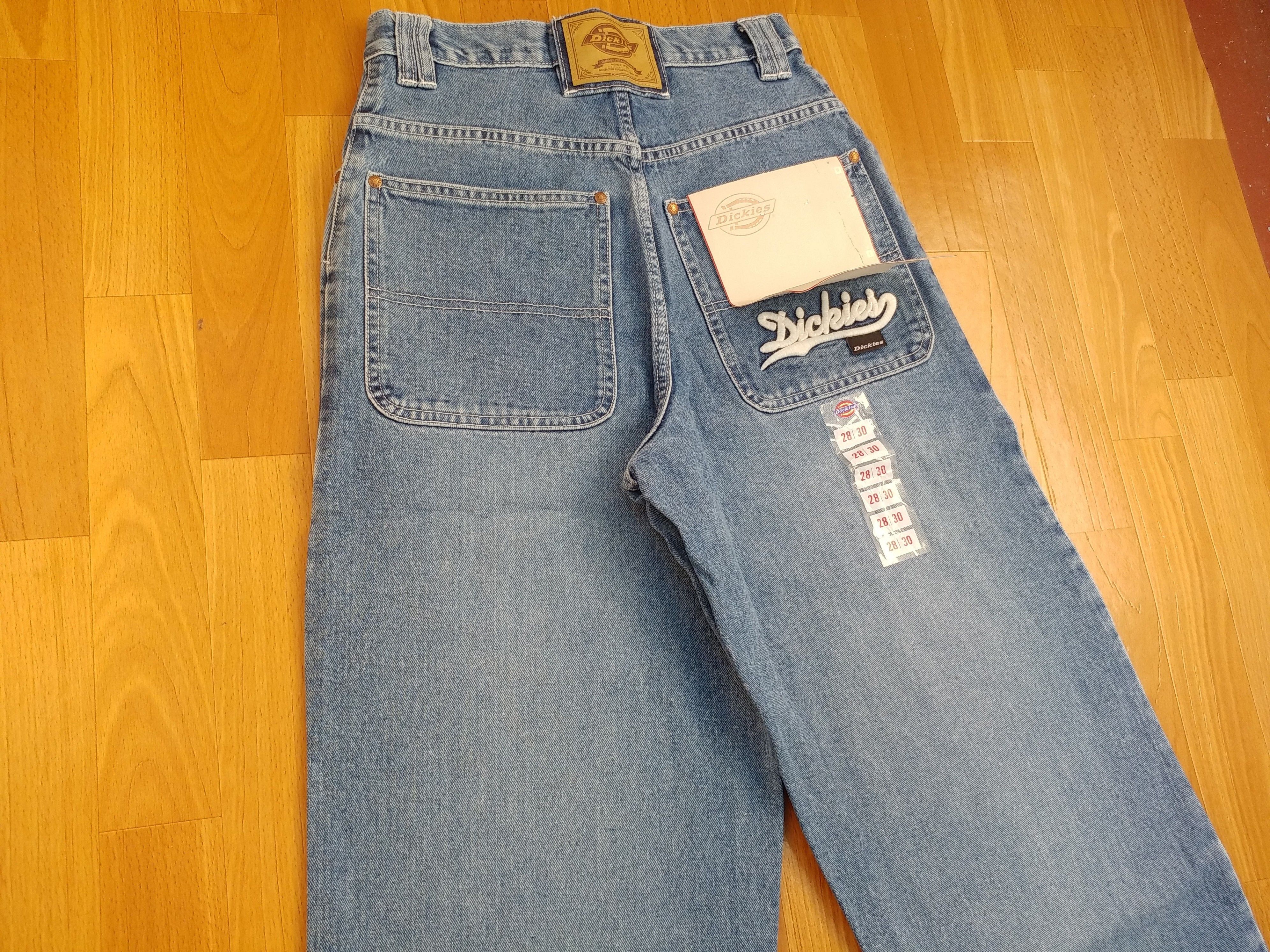 Dickies Dickies jeans, vintage baggy Big Daddy hip hop 90s skater 28 Size US 28 / EU 44 - 5 Thumbnail